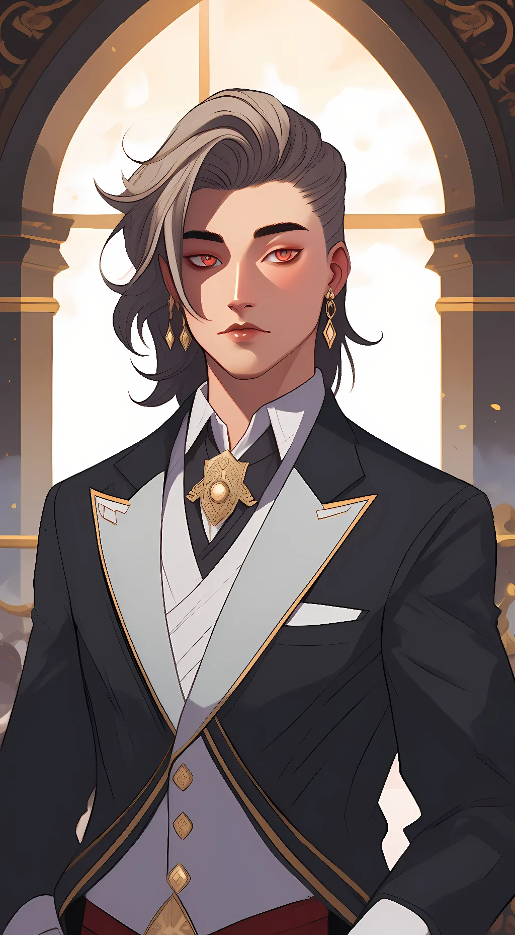 ai character: Kado Thorne background