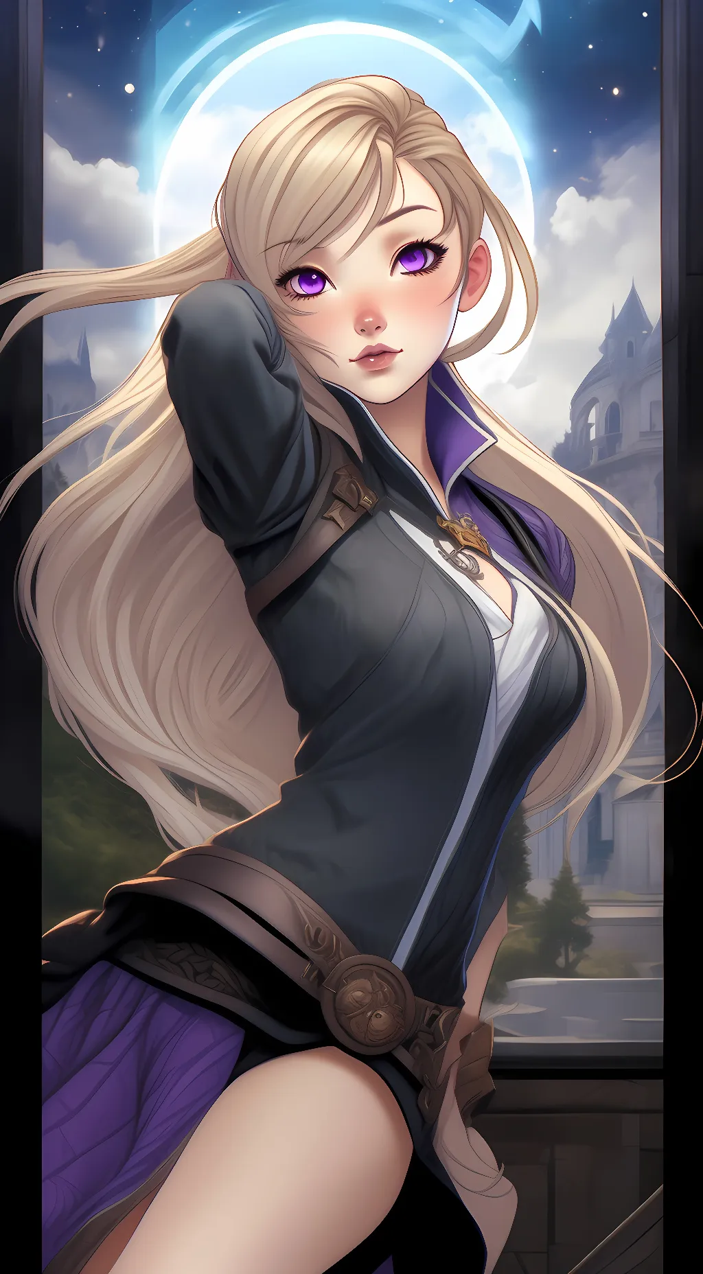 ai character: older sister background