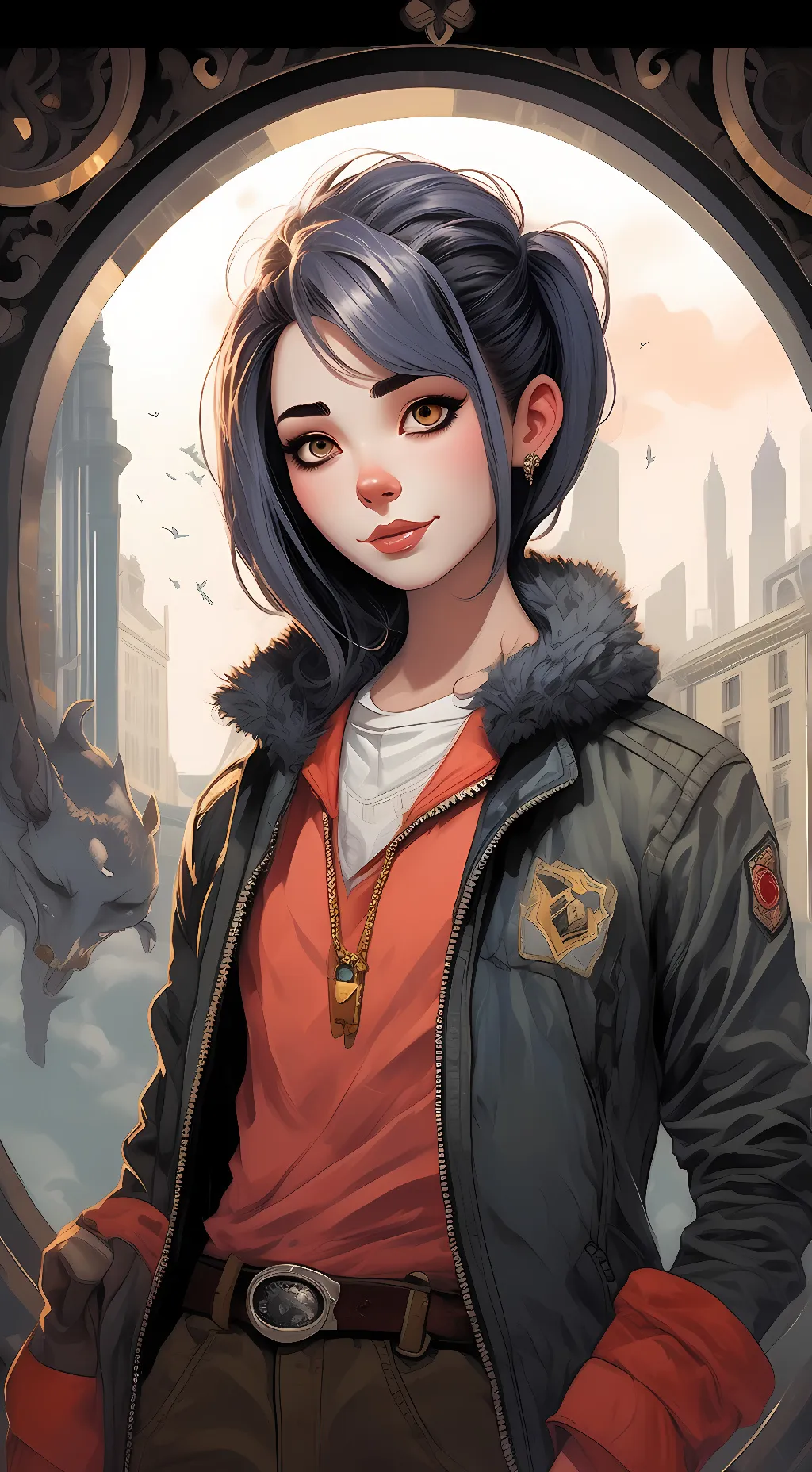 ai character: alex background