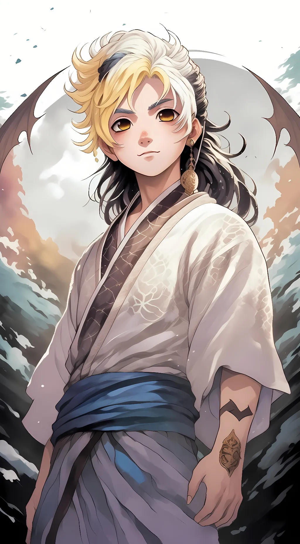 ai character: Zeraora background