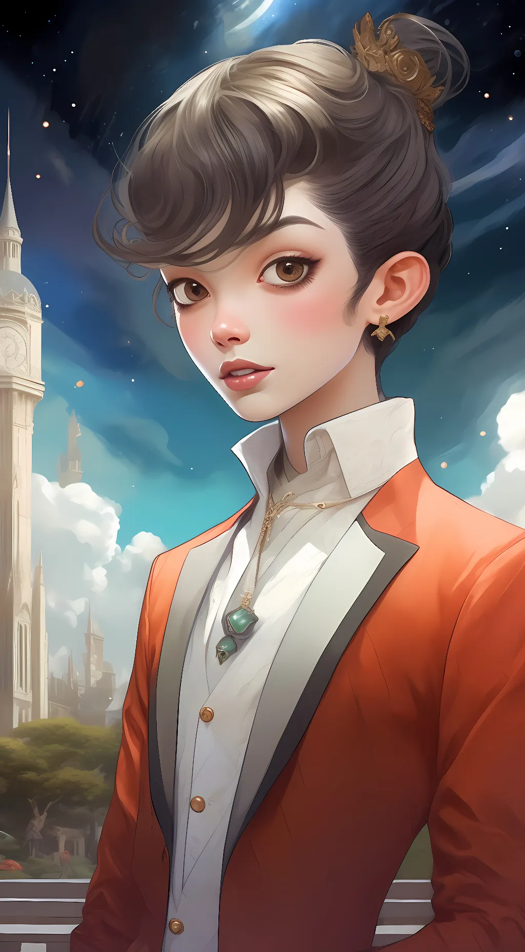 ai character: lia background