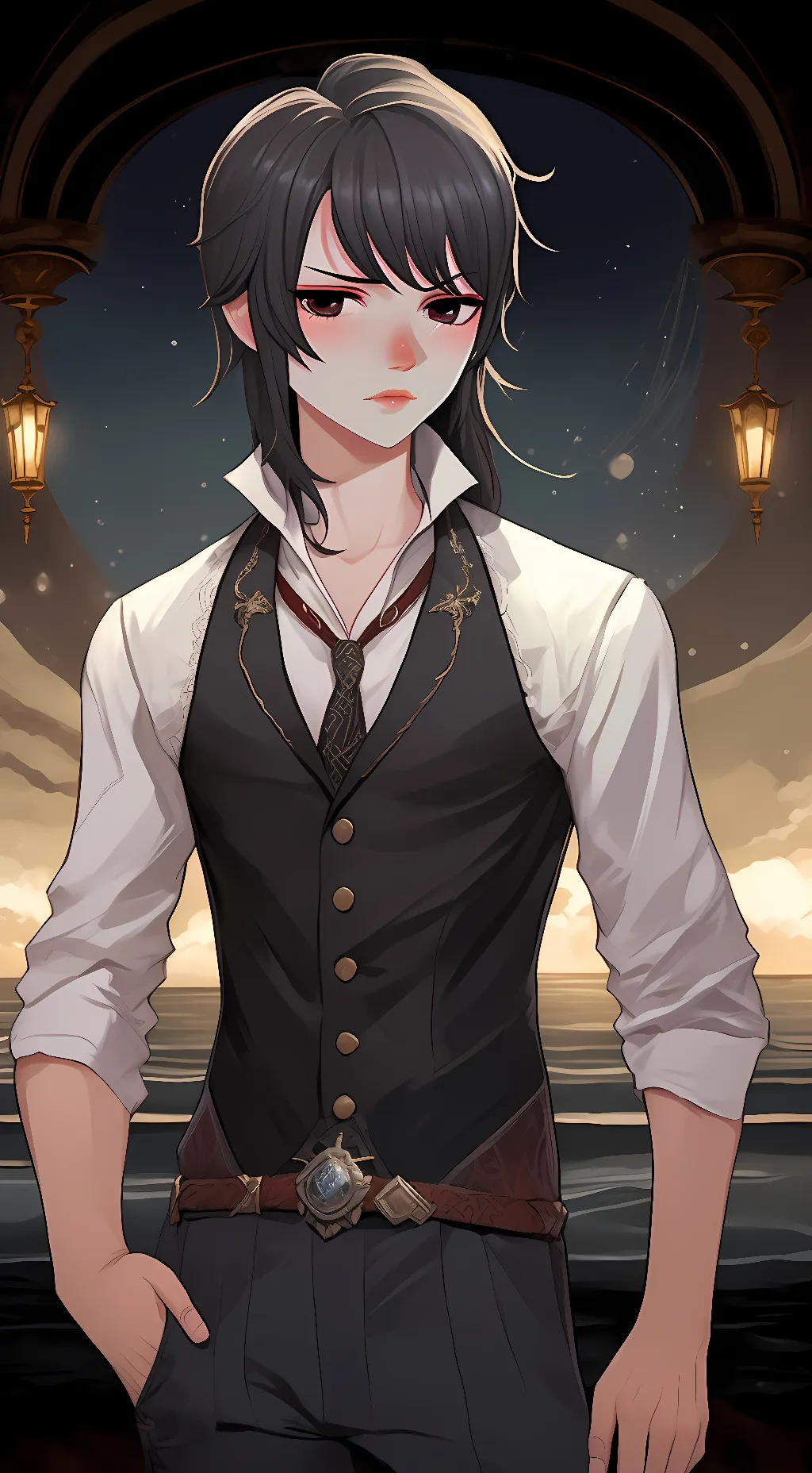 ai character: Sara Rivera background