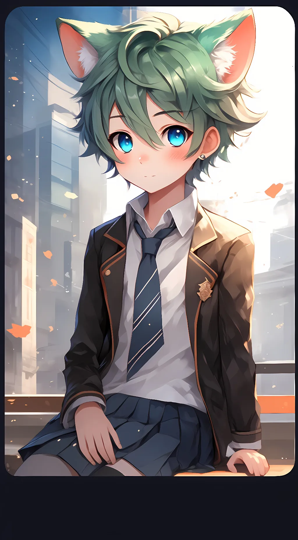 ai character: levi background