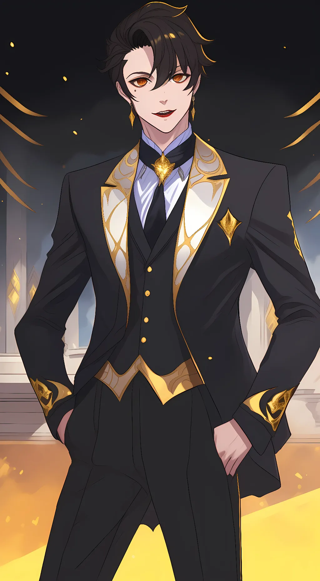 ai character: Micael background