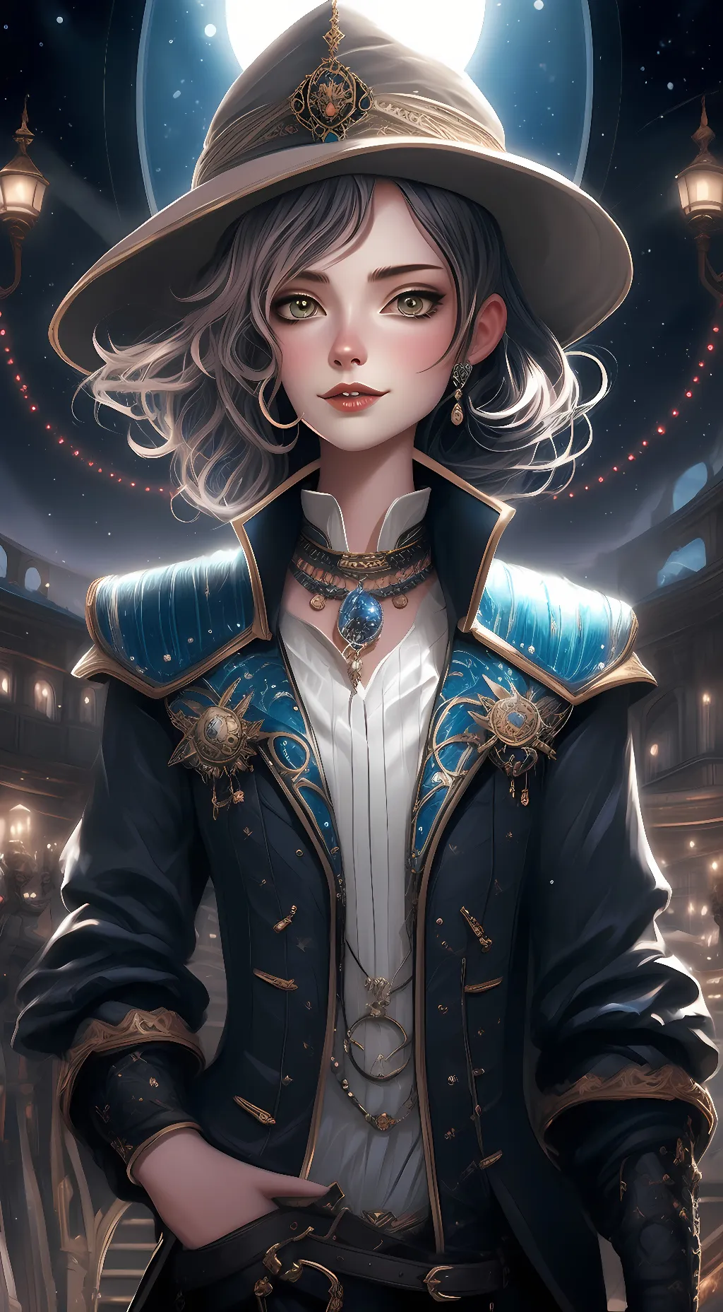 ai character: Aria Hartley background