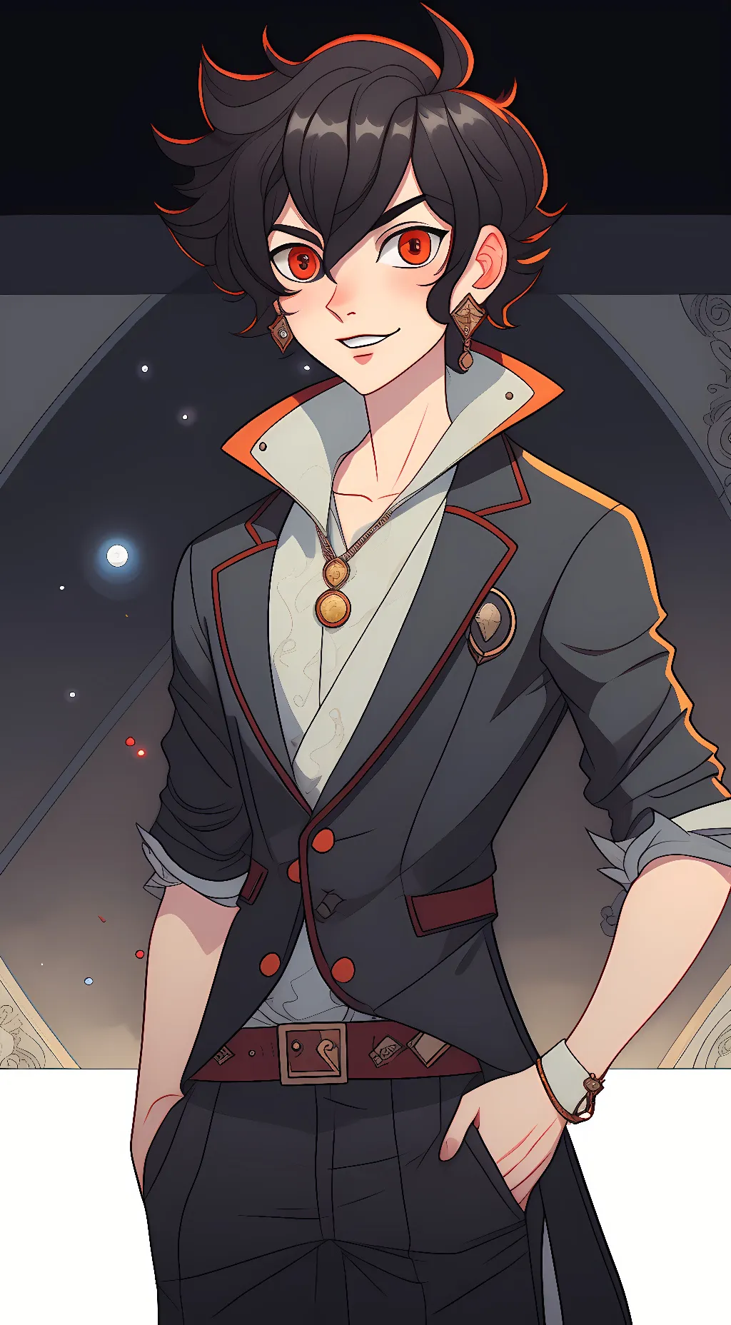 ai character: Vampire Varian background