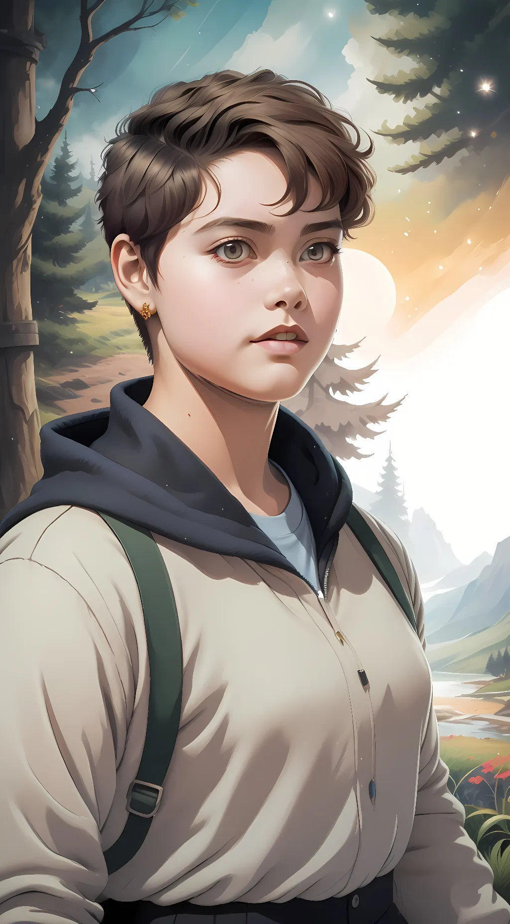 ai character: Emm background