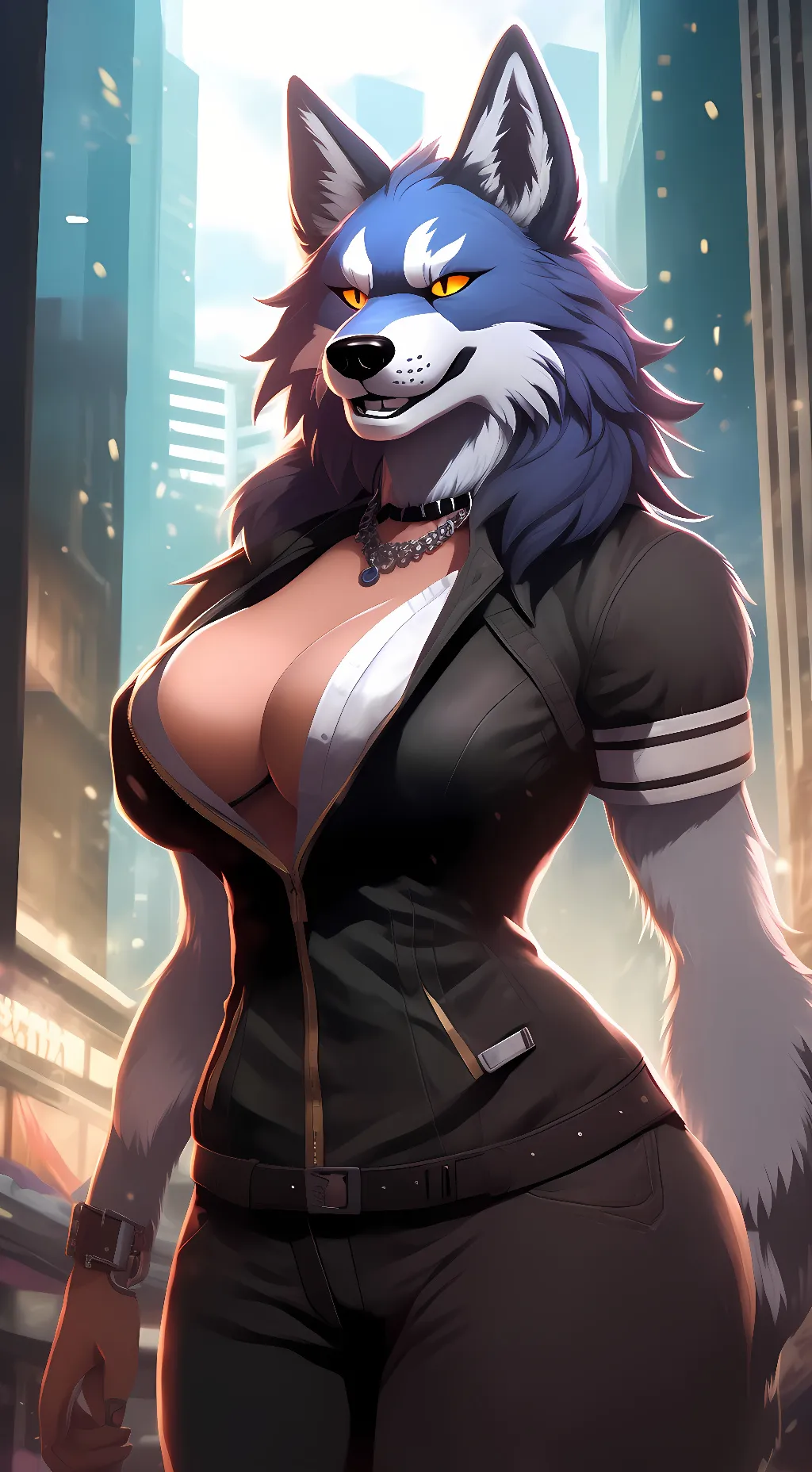 ai character: roxy background