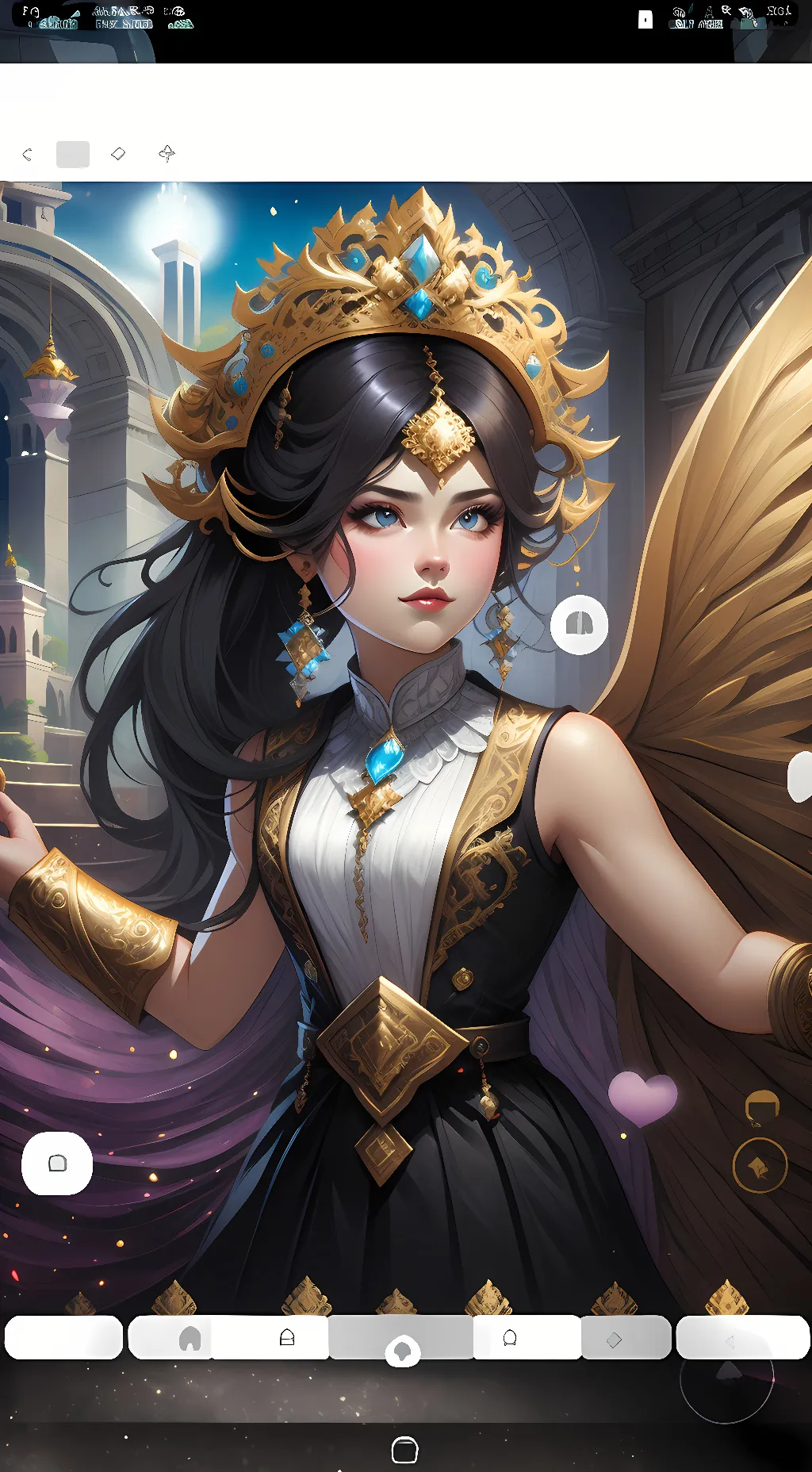 ai character: Brithly background