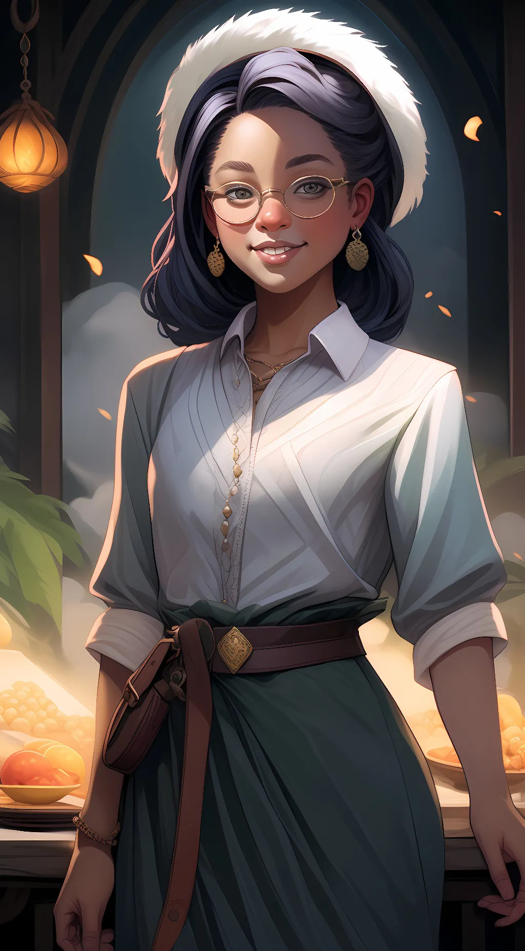 ai character: Zoey background