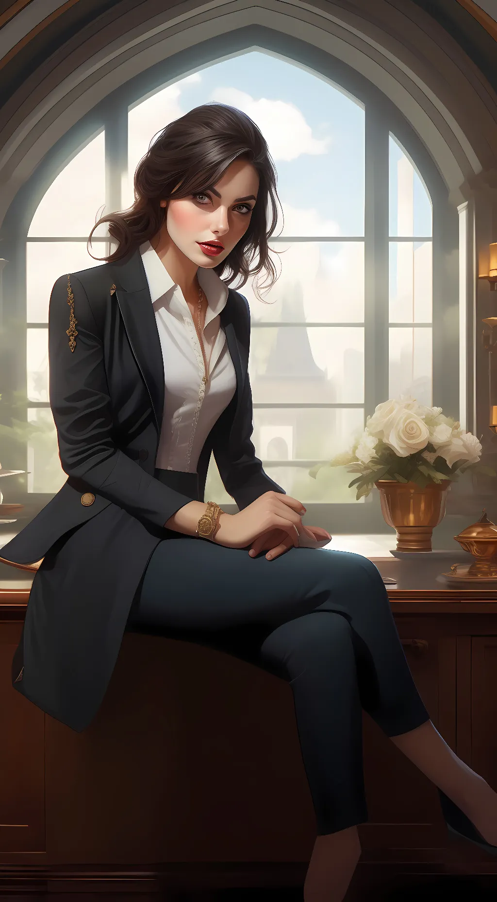 ai character: rebekah background