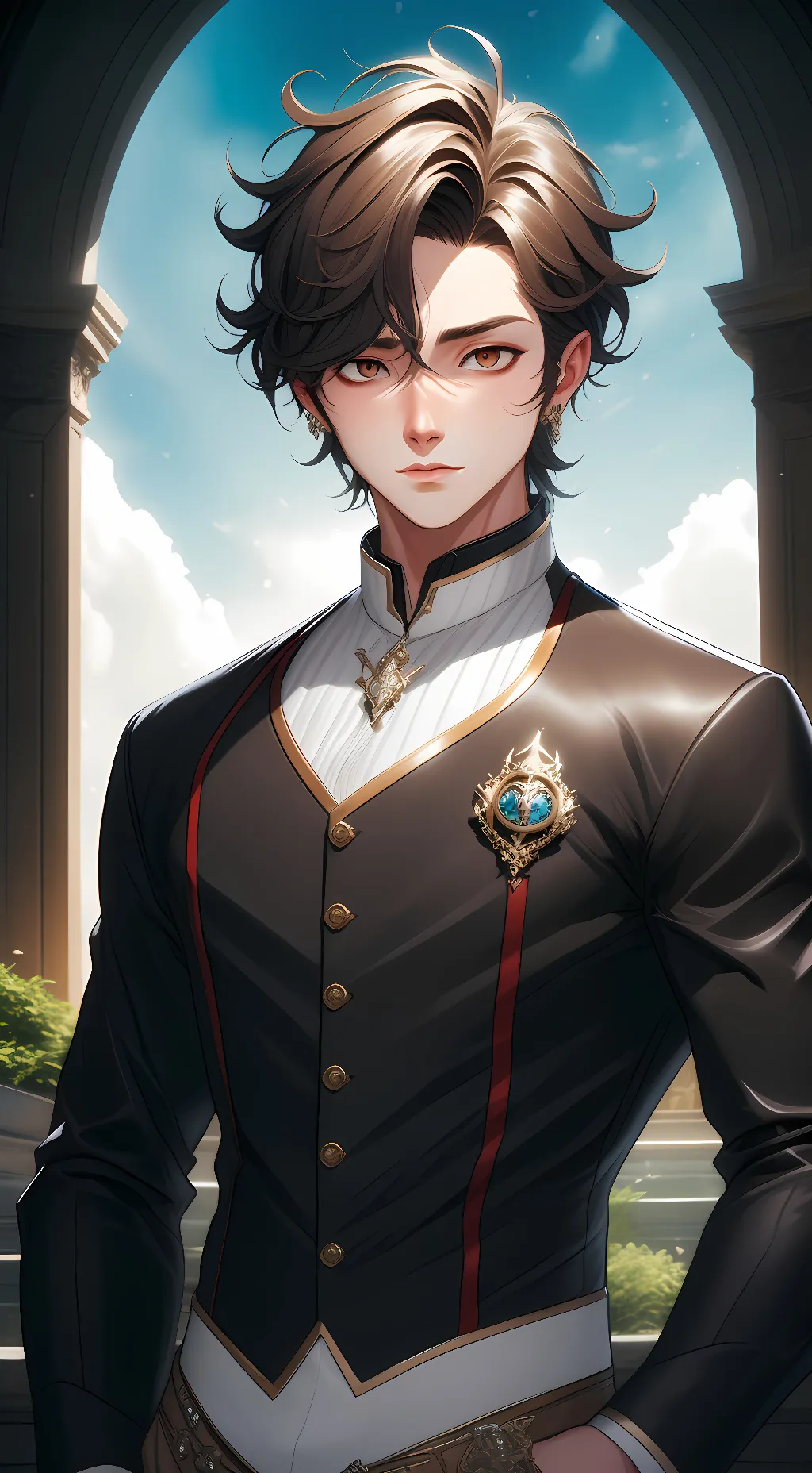 ai character: aiden background