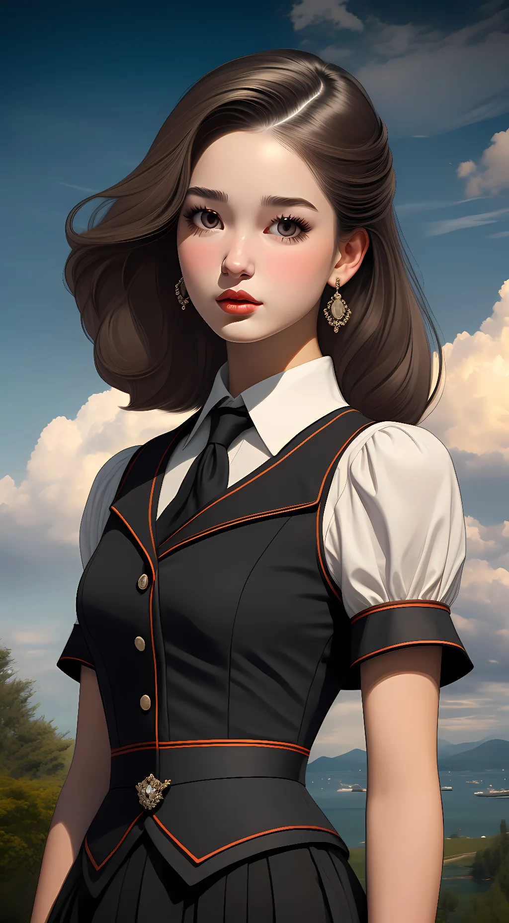 ai character: Sophia Pierce background