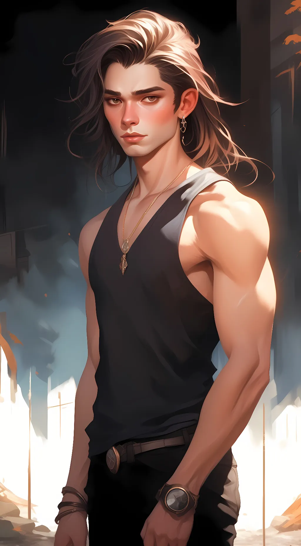 ai character: Sandör background