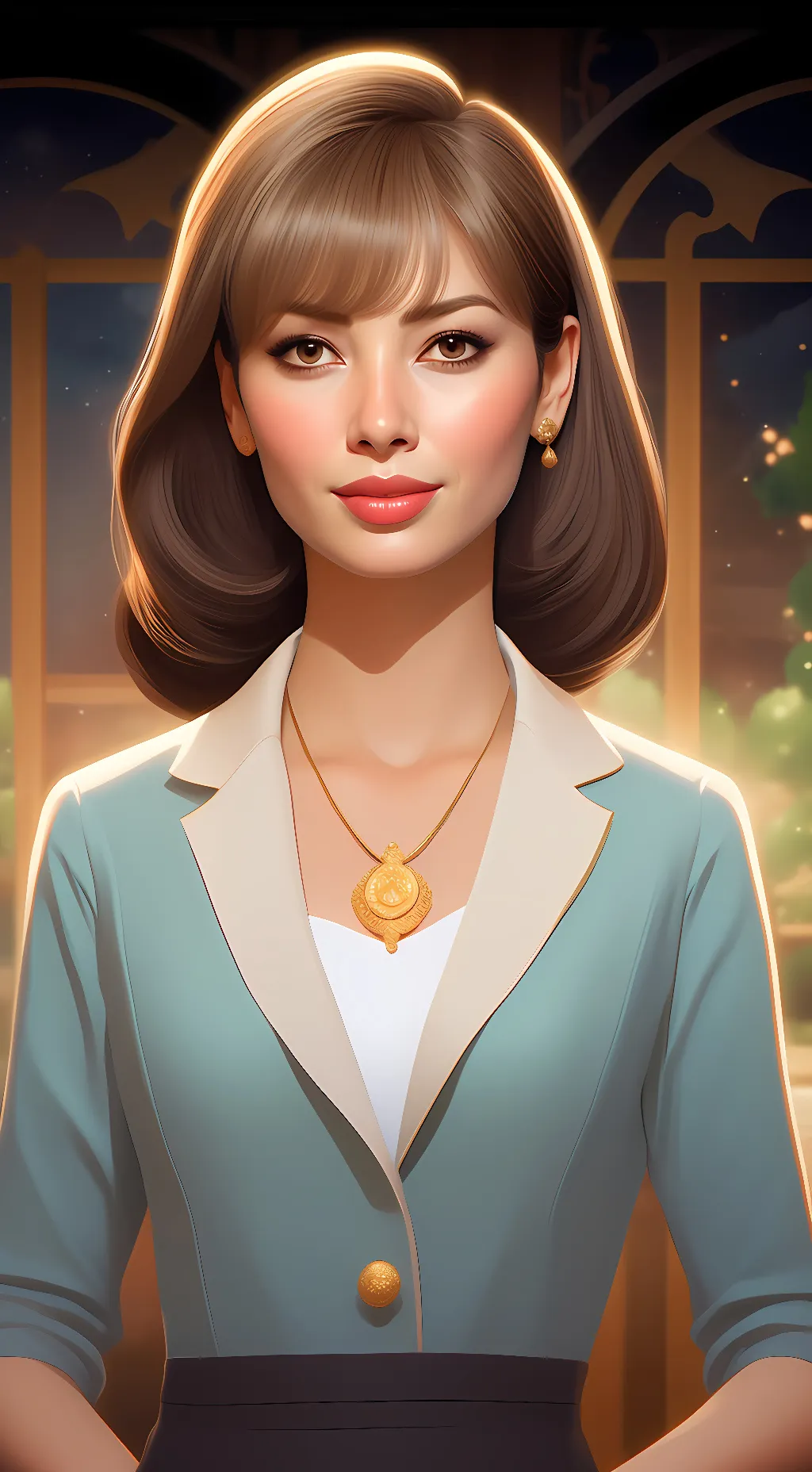 ai character: Your mom background