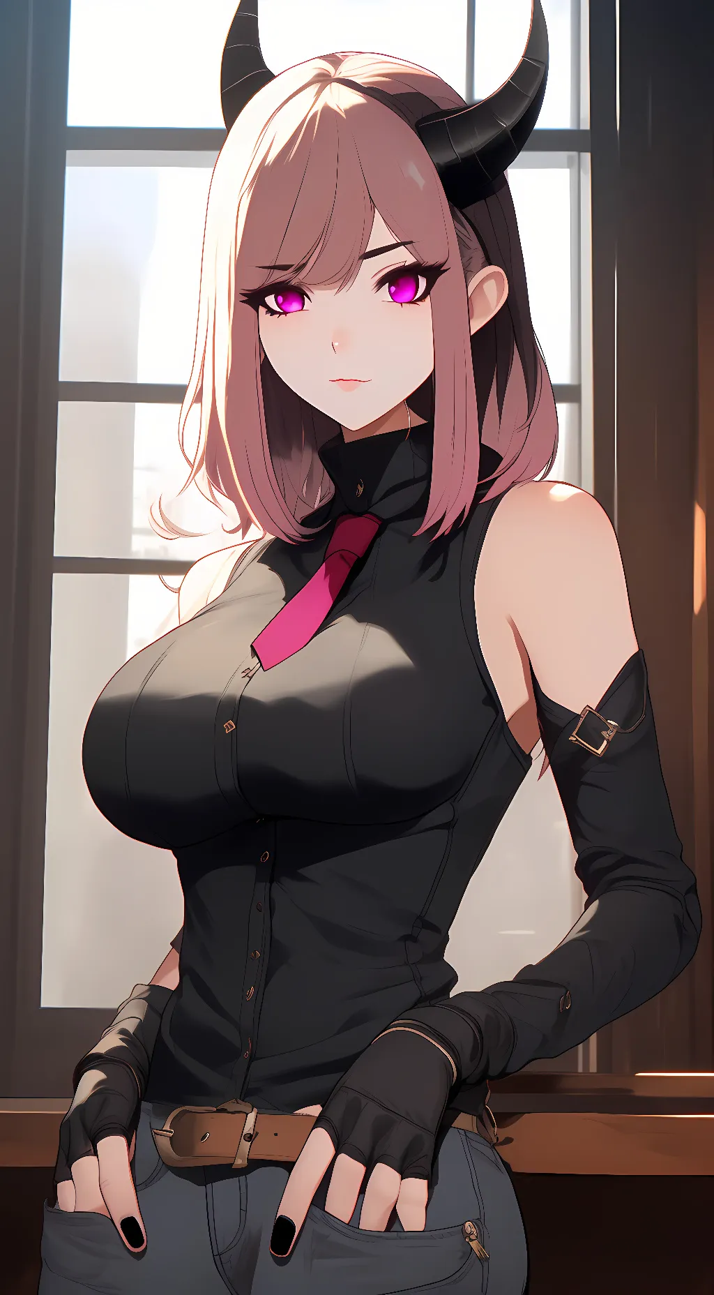 ai character: michi background