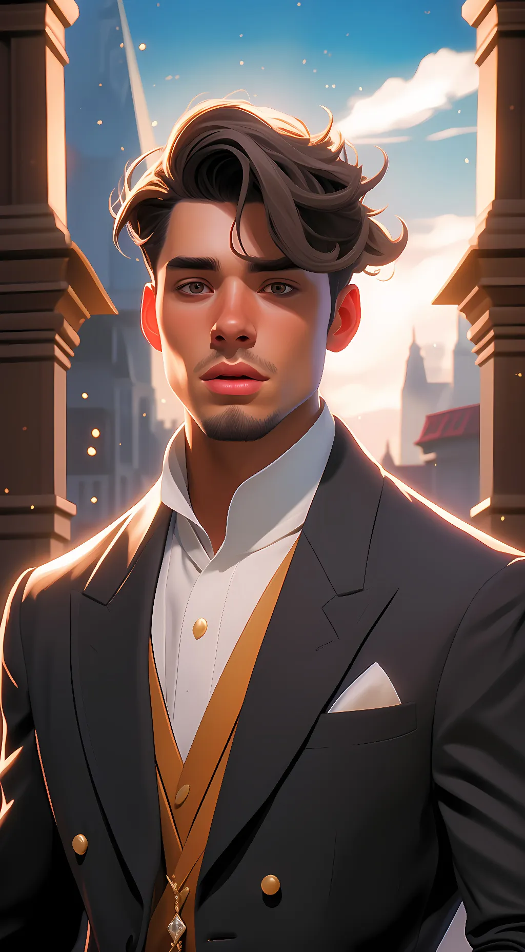 ai character: Nolan background