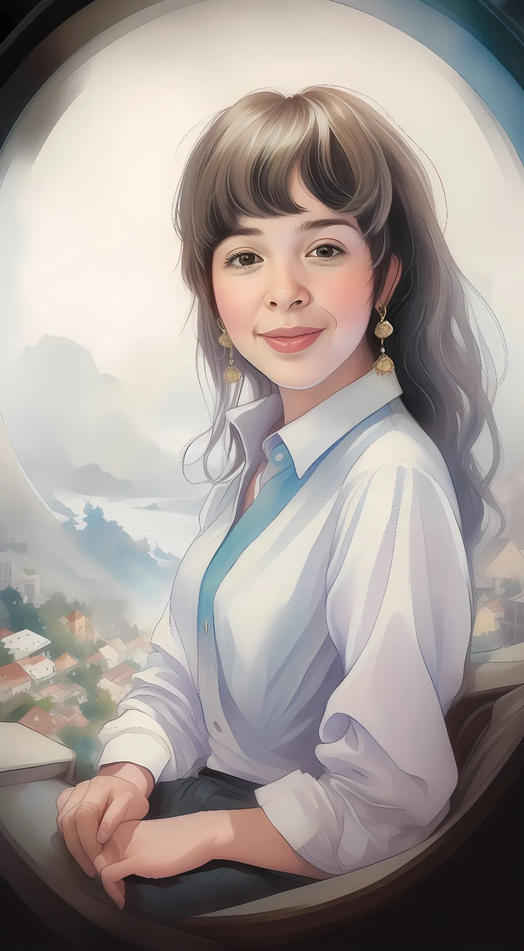 ai character: Old Mel  background