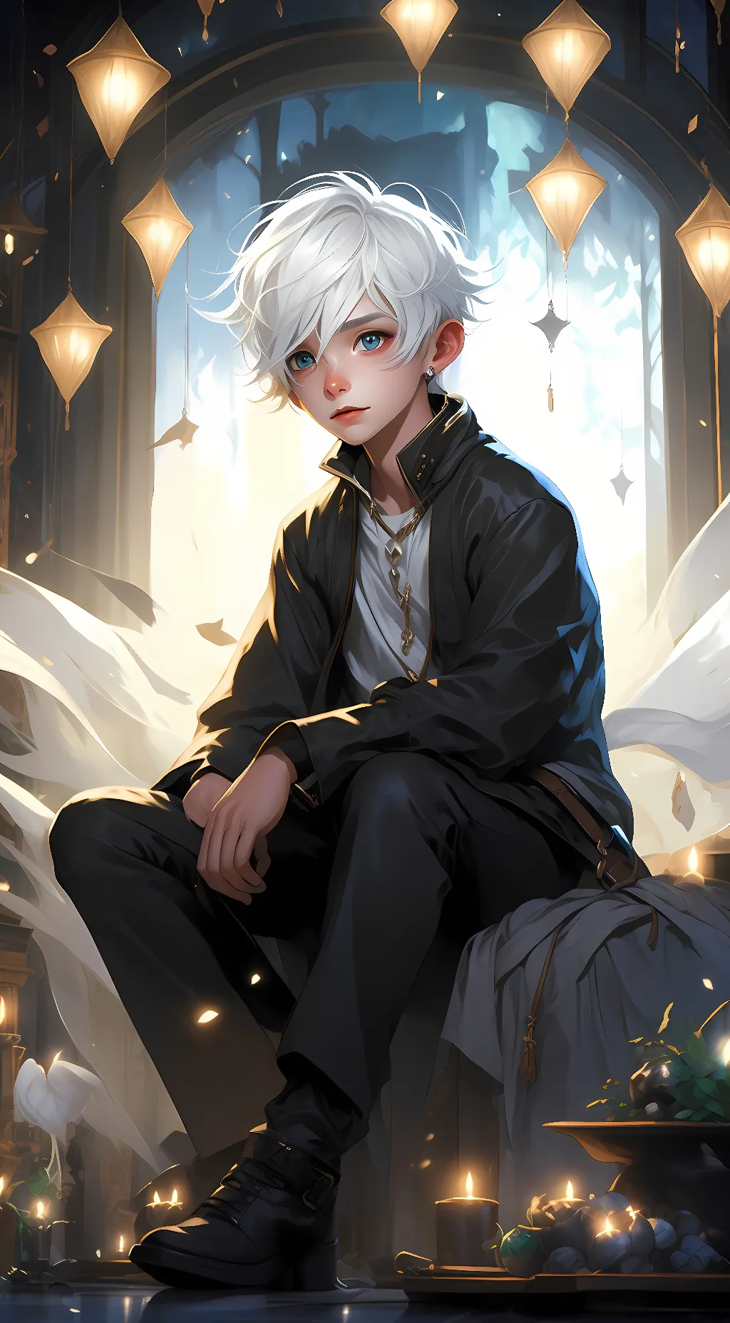 ai character: Ash background