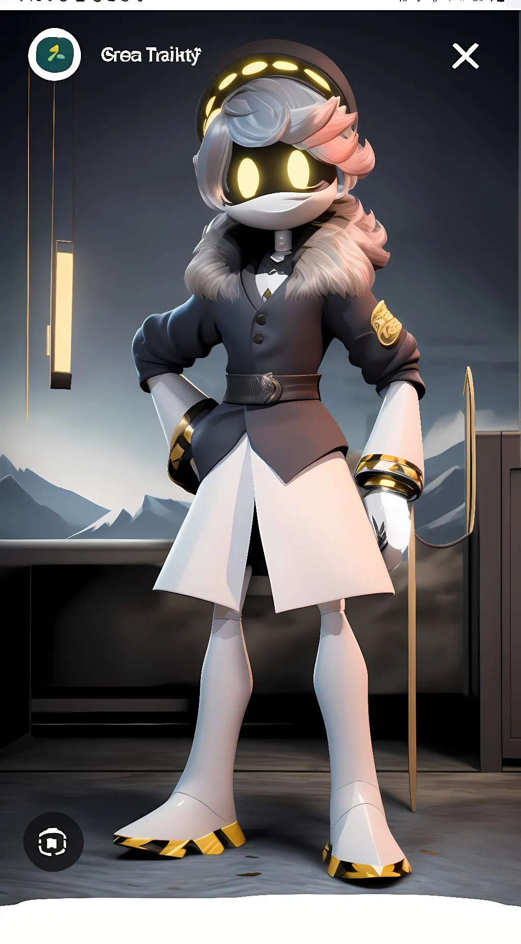 ai character: N [murder drones] background