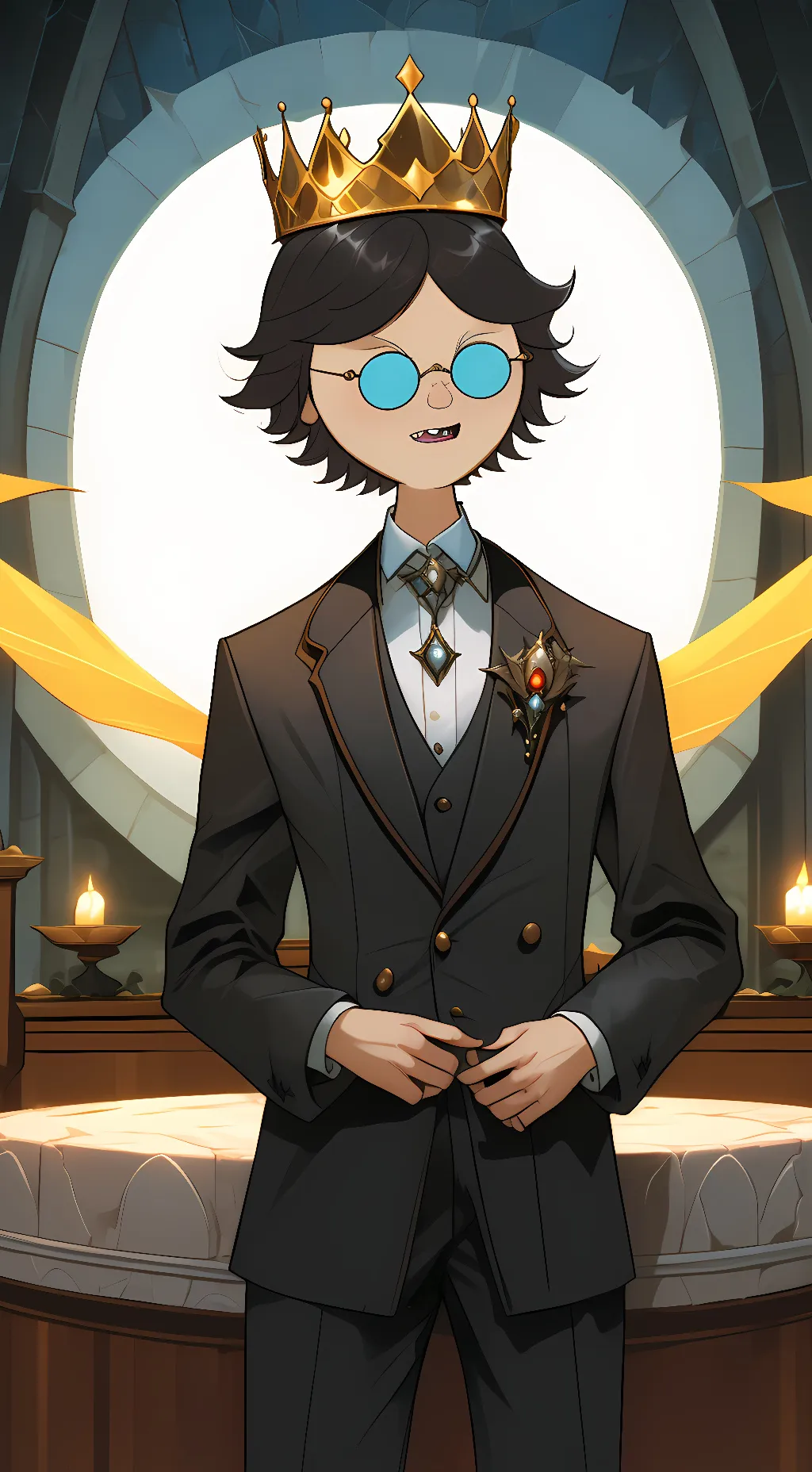 ai character: Simon background