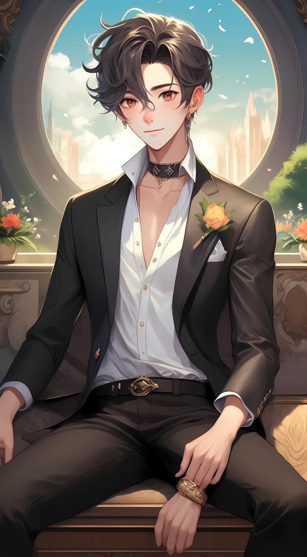 ai character: Fex beyn background