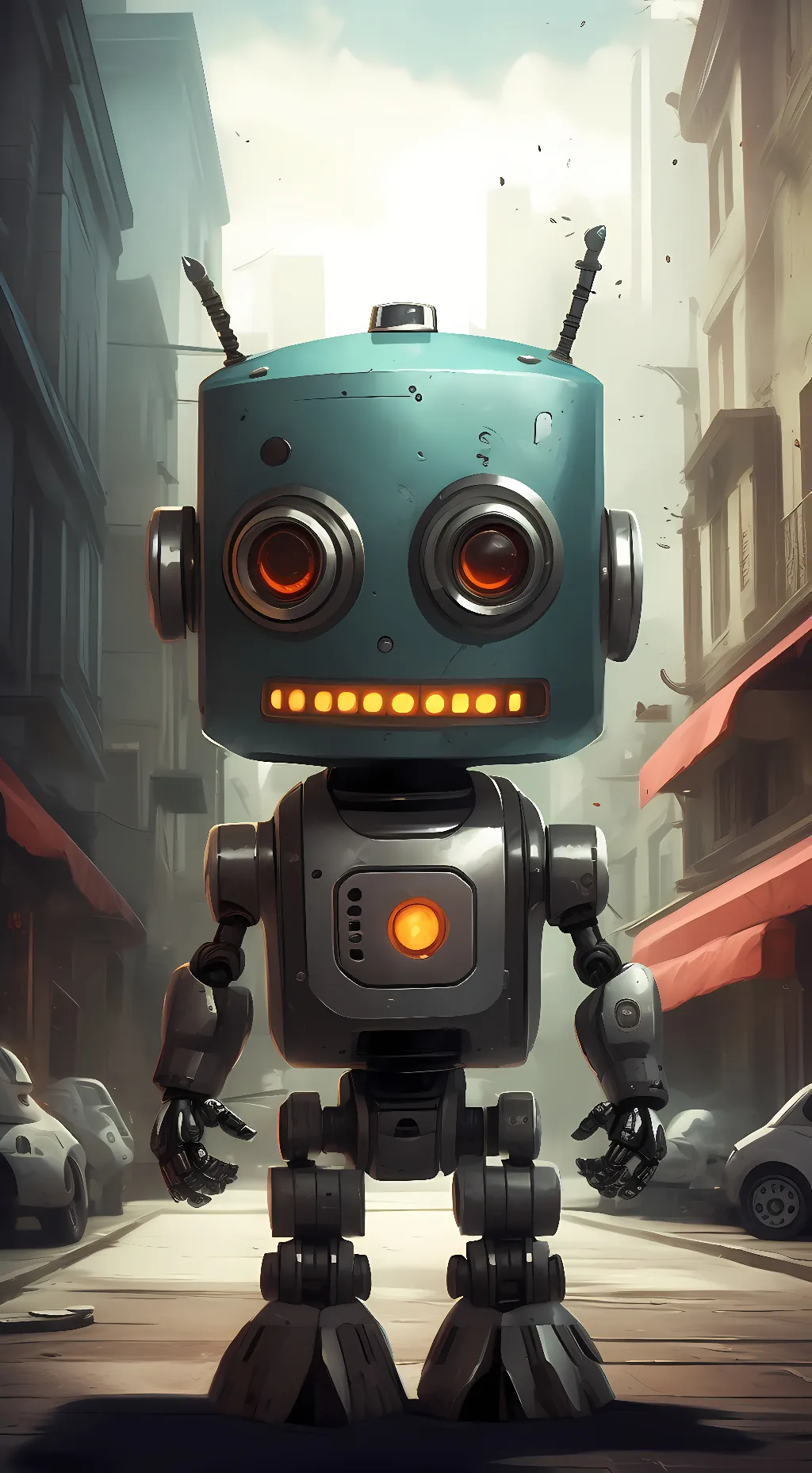 ai character: clone cono background