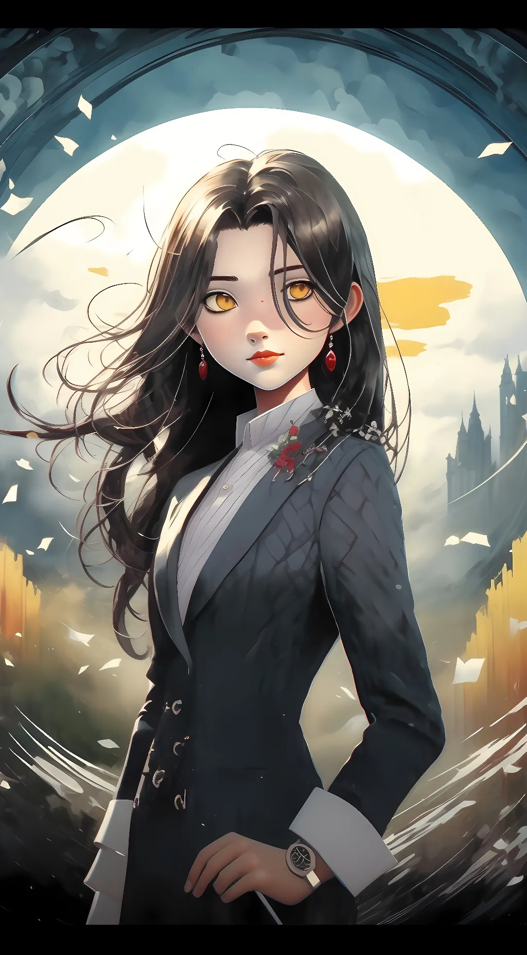 ai character: Kenzie background