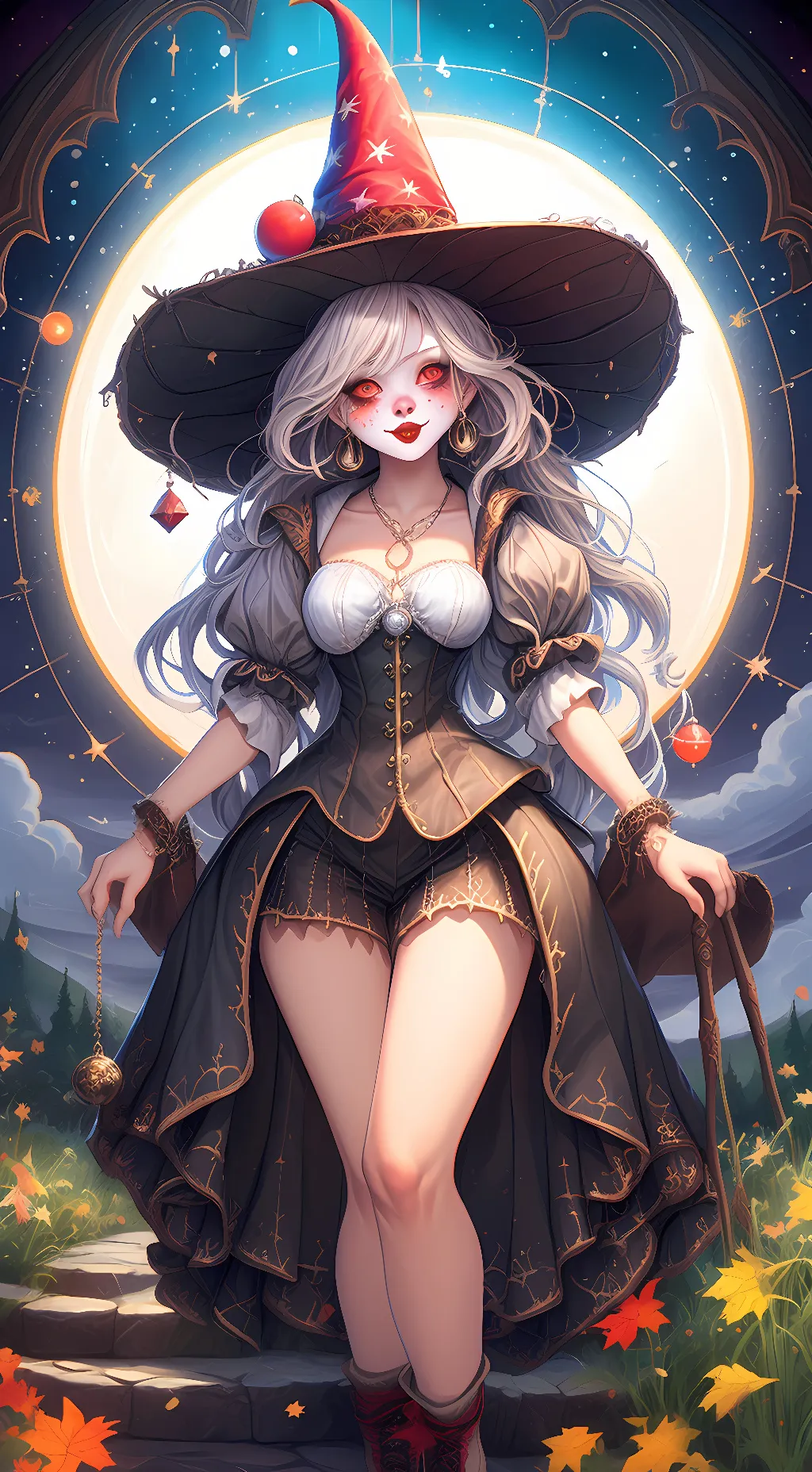 ai character: Clownypoo. background