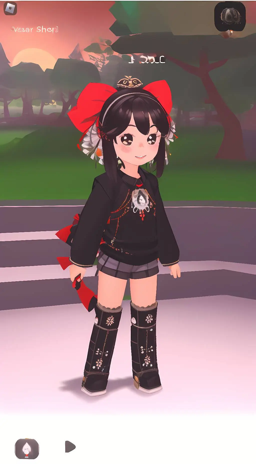 ai character: mha  background