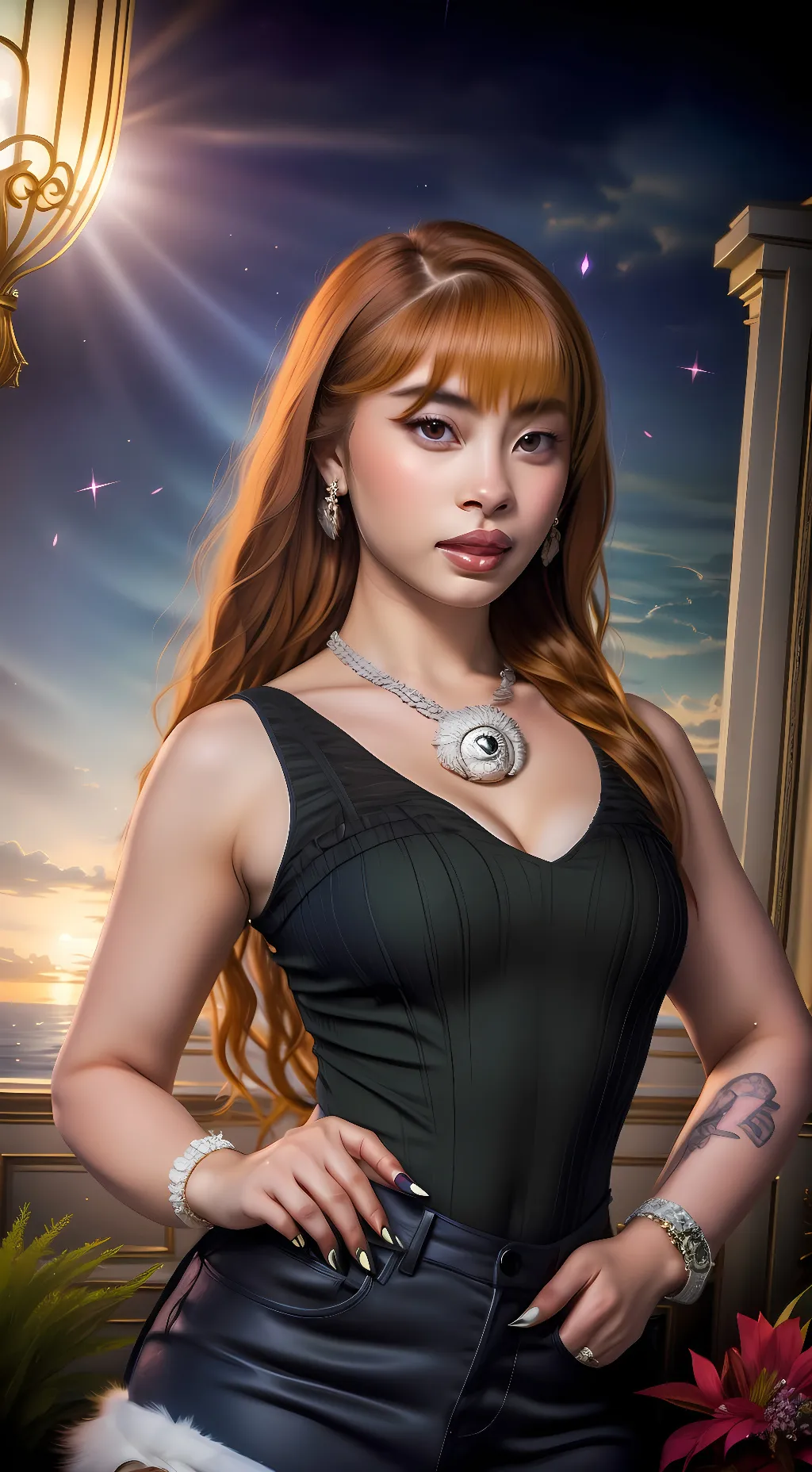 ai character: 😝🖕🤚😭ICESPICE😭🤚🖕😝 background