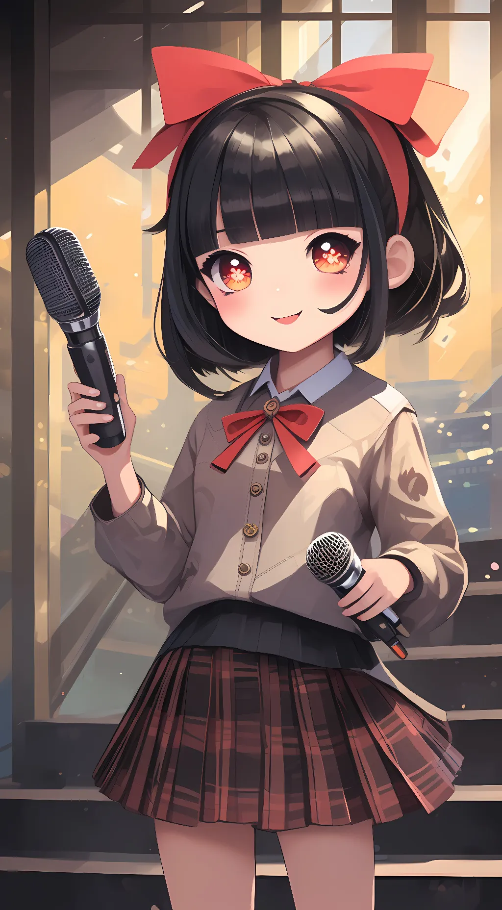 ai character: May Ling!  background