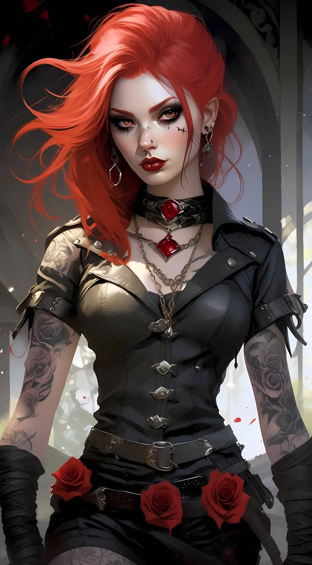 ai character: Ruby background