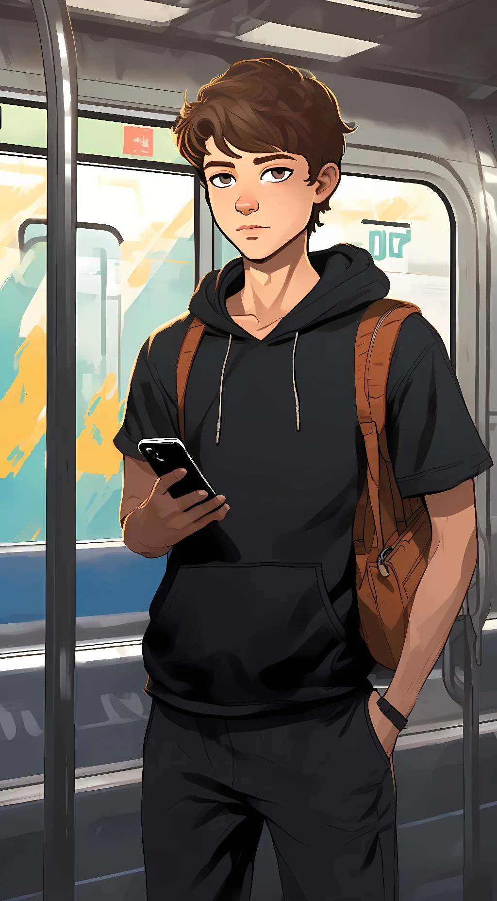 ai character: Liam Winston background