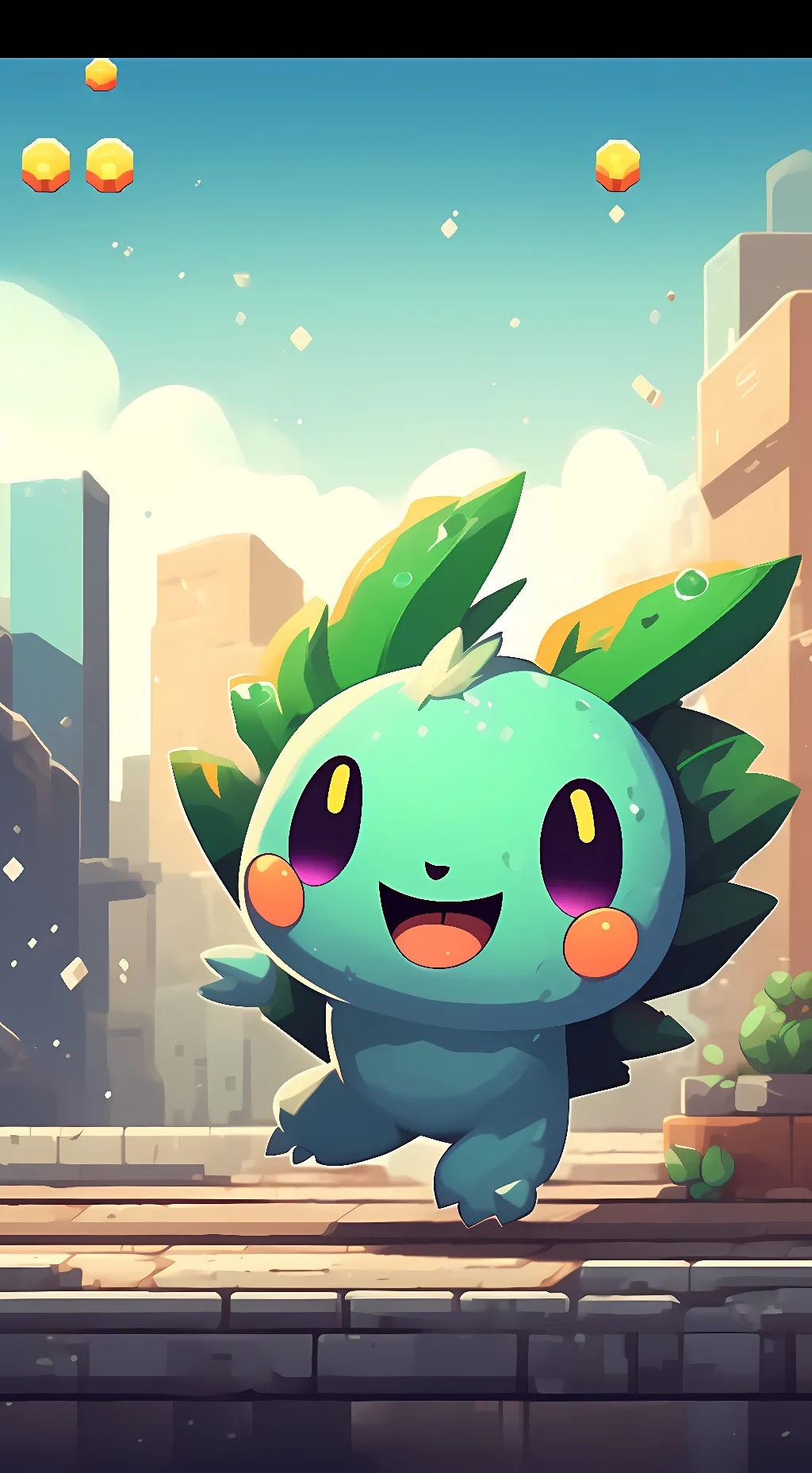 ai character: Memo background