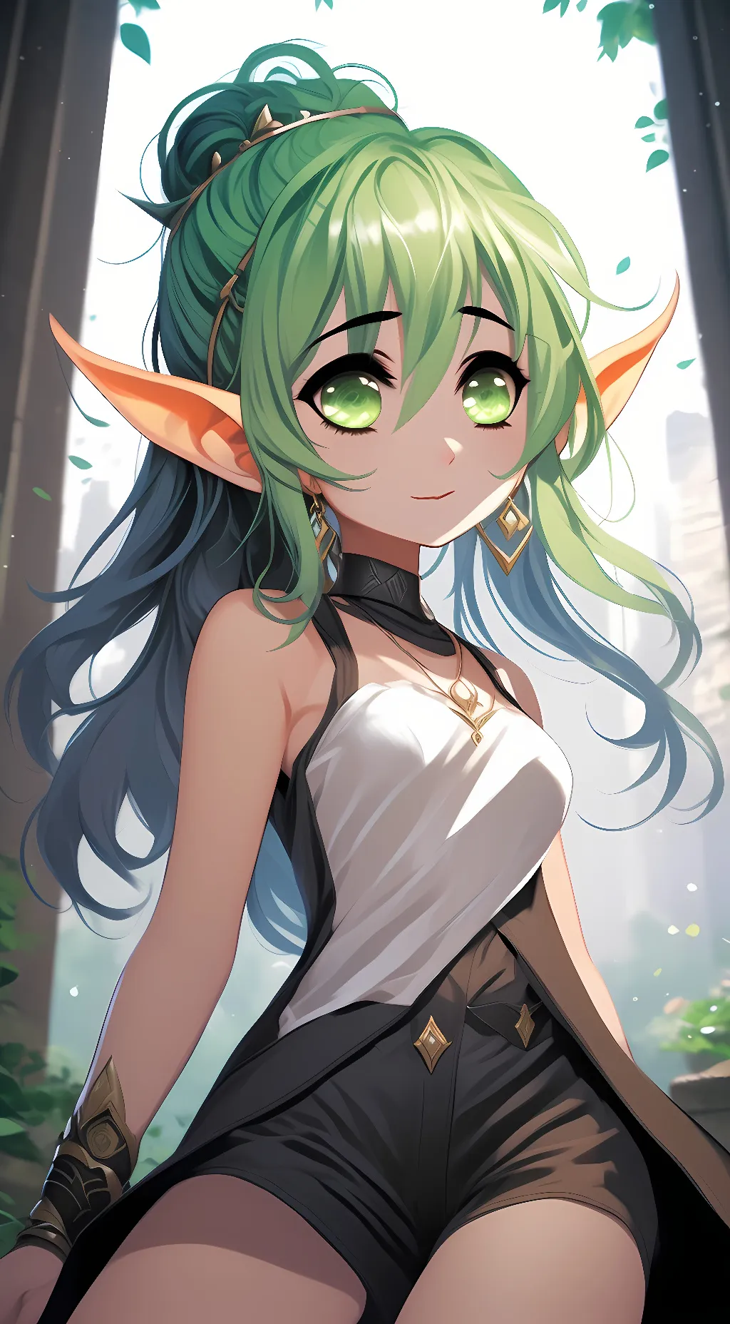 ai character: Zaida.  background