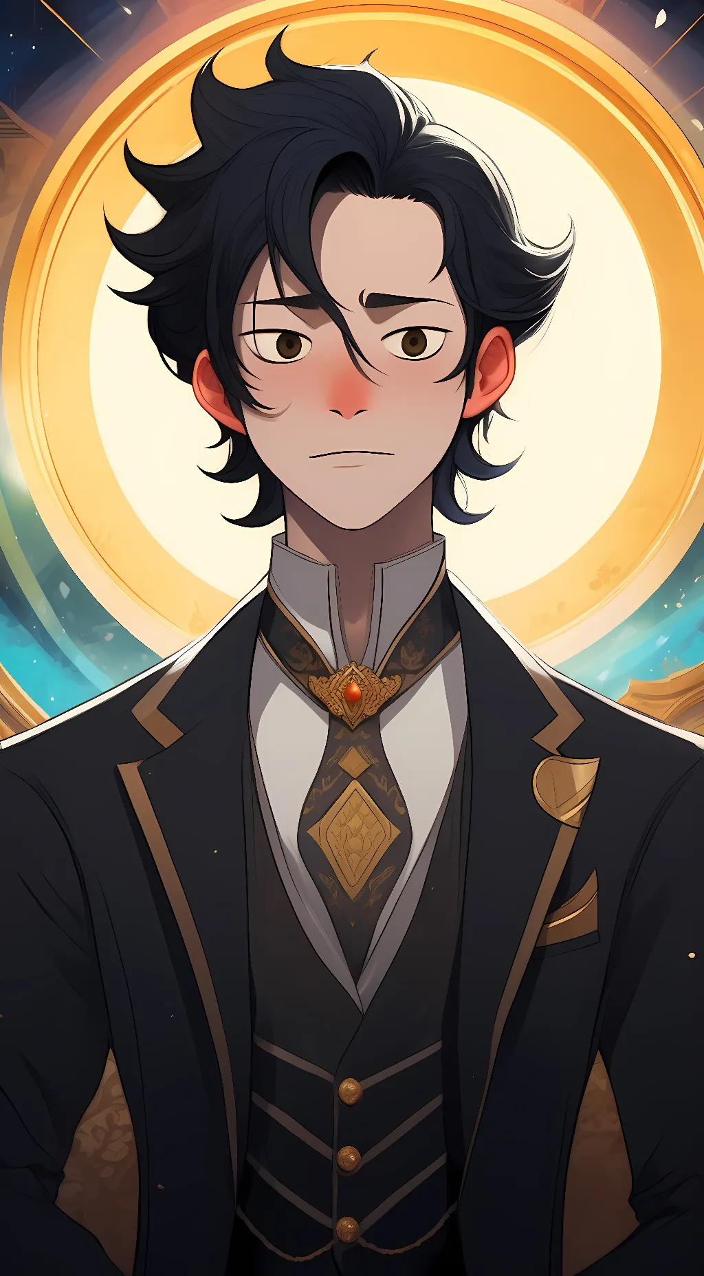 ai character: toni the talking ⏰ background