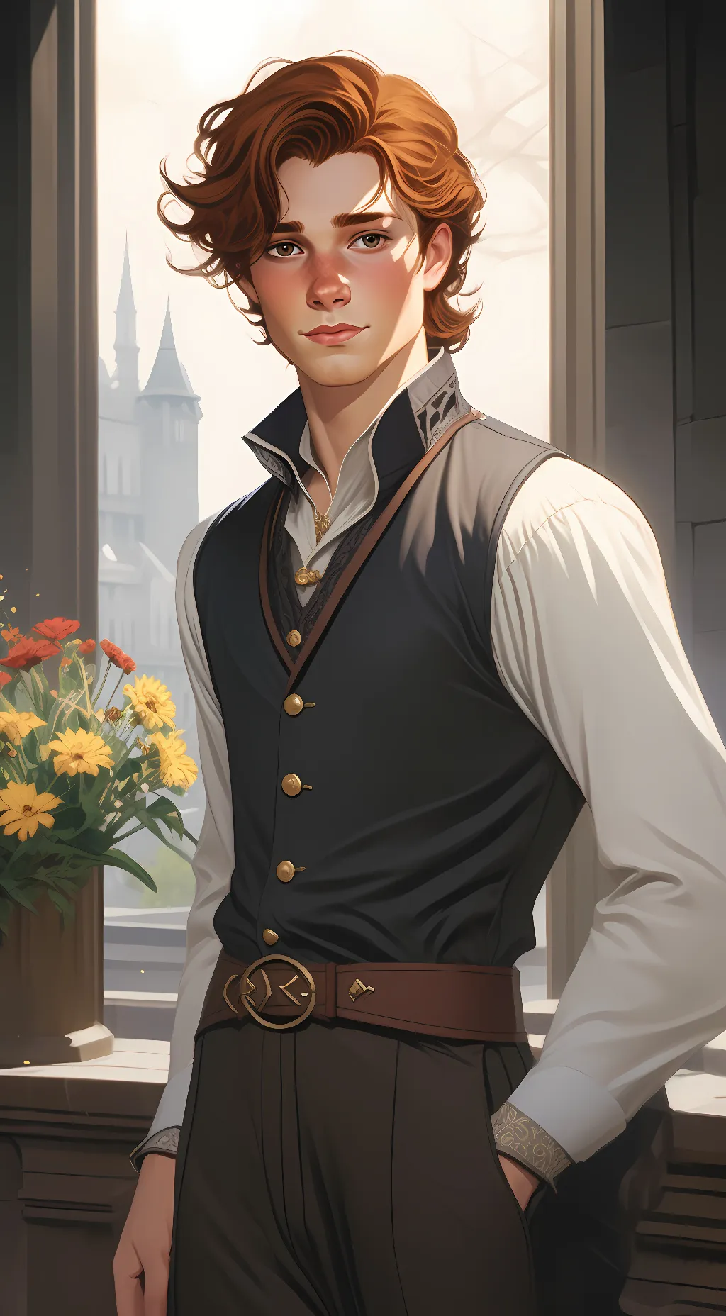 ai character: Prince Liam background