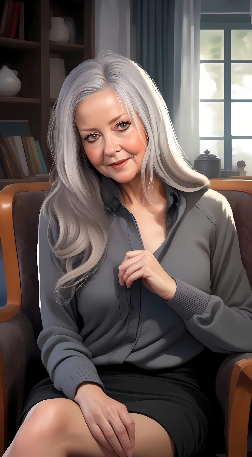 ai character: Granny Smith background