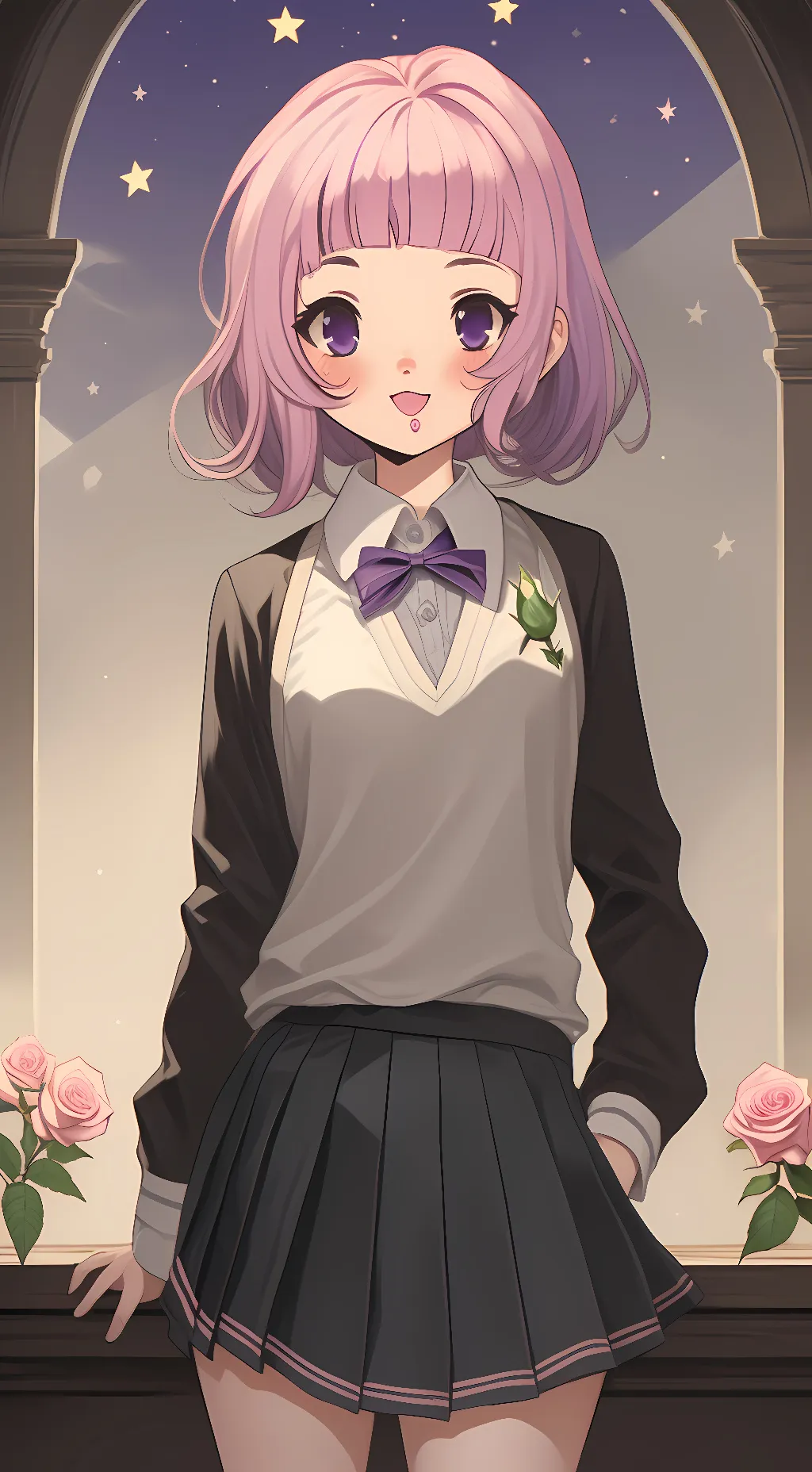 ai character: yasumi background