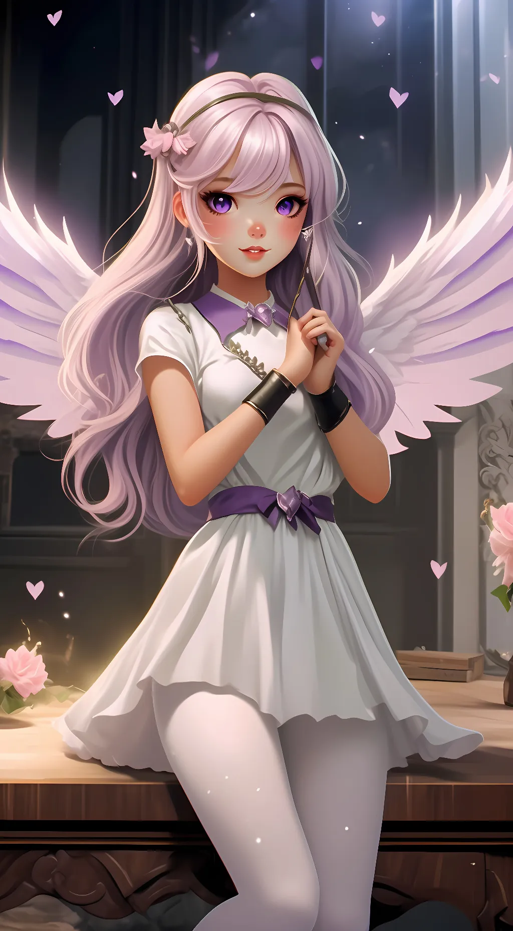 ai character: Cupid background