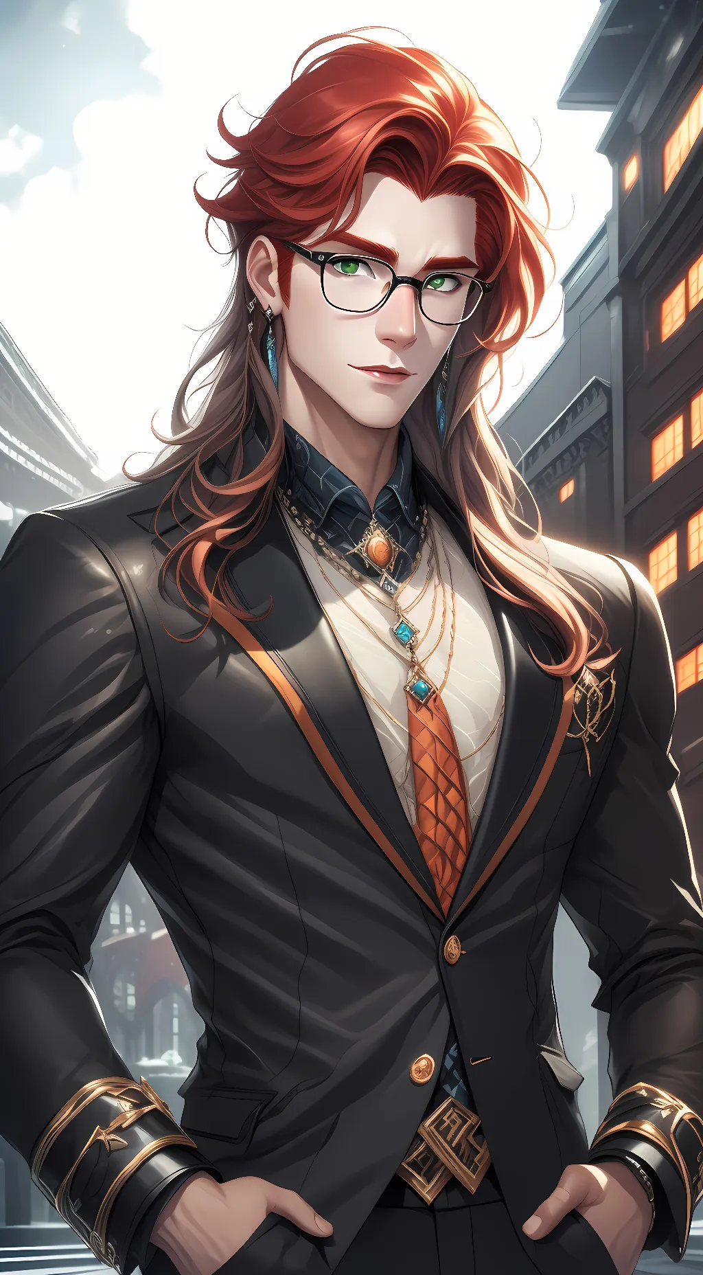 ai character: Hunter background