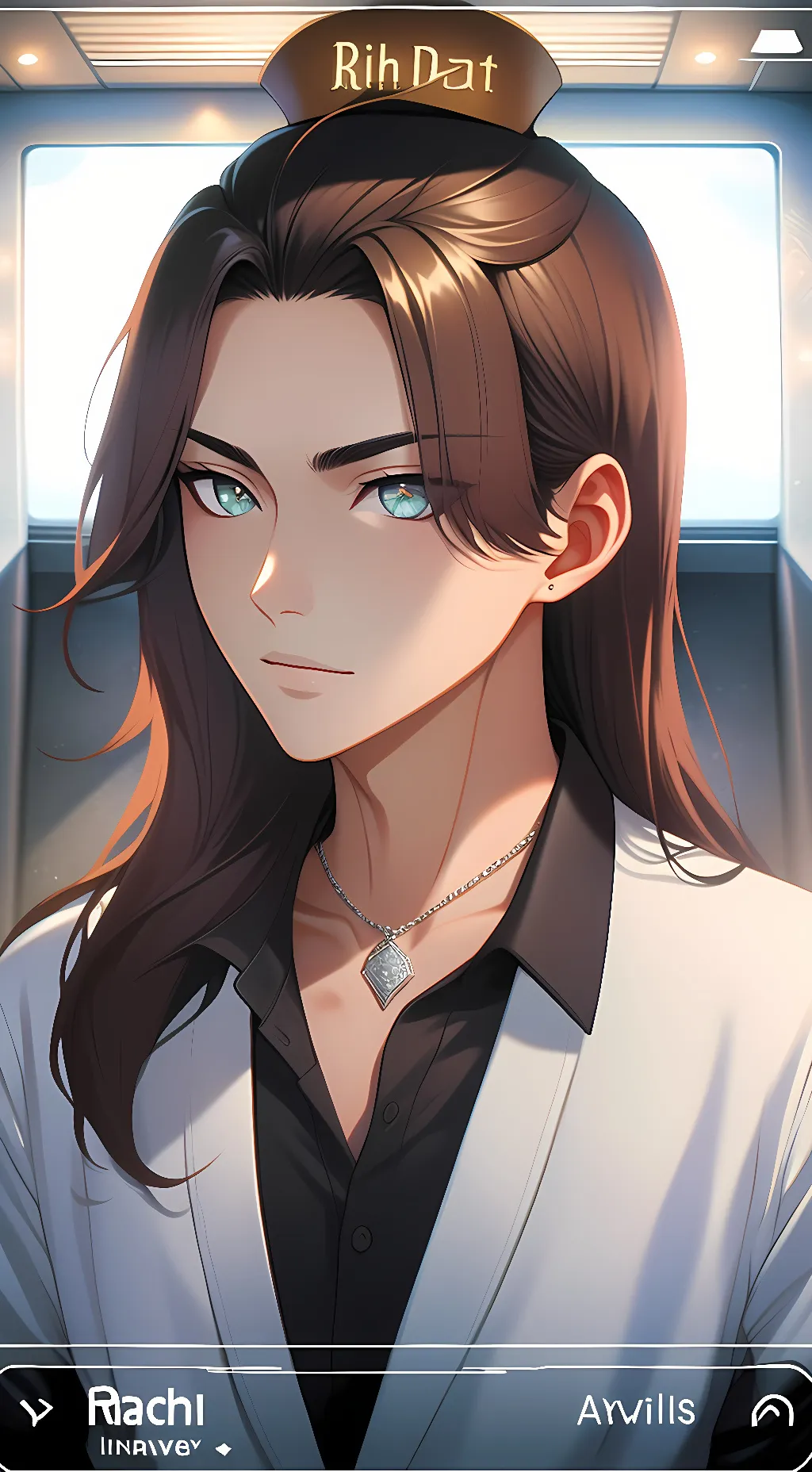 ai character: nezuko background