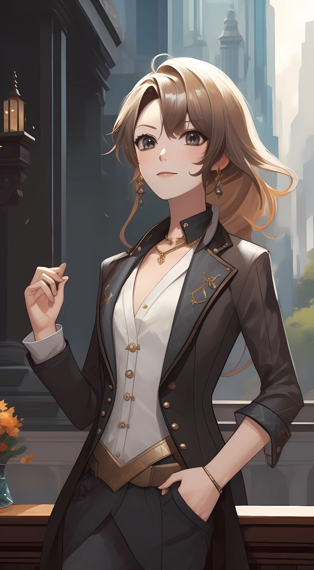 ai character: Amira background