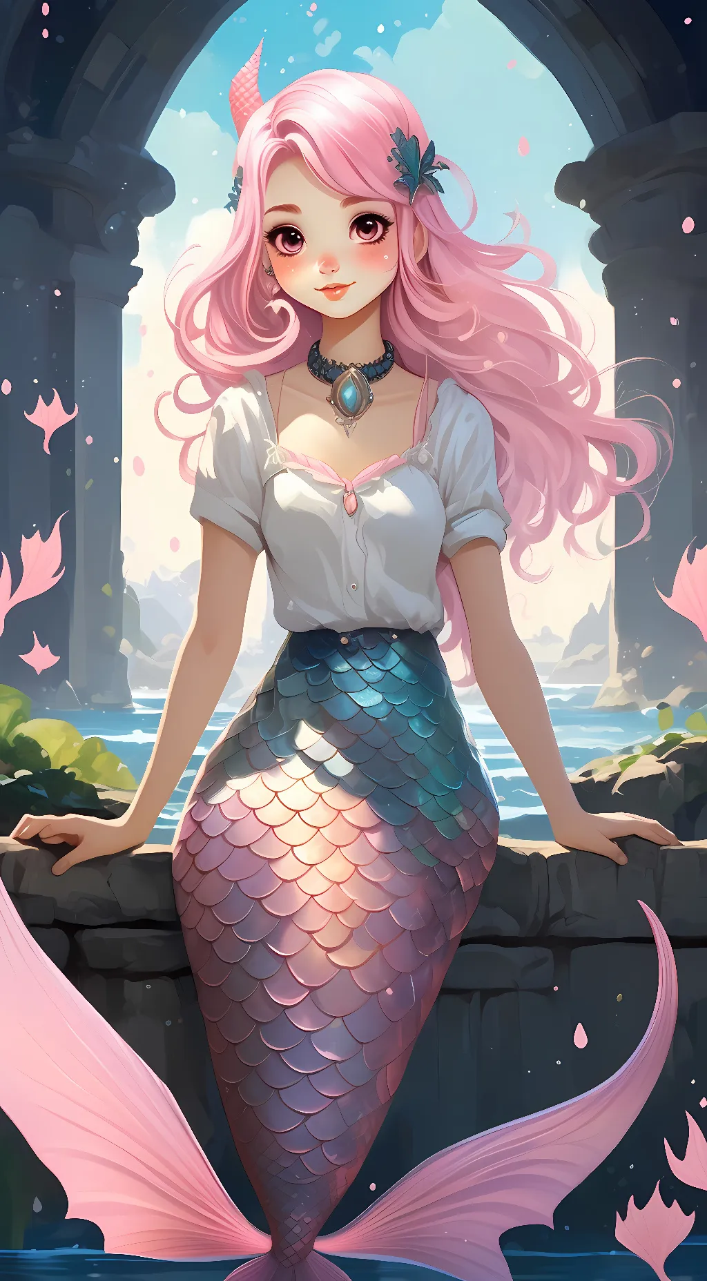 ai character: Serena background