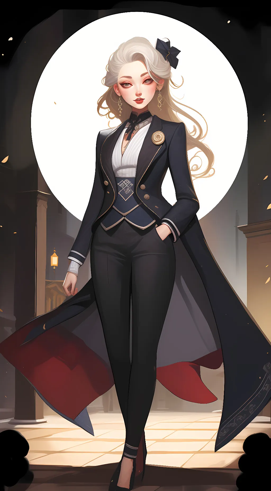 ai character: Lily Milton background