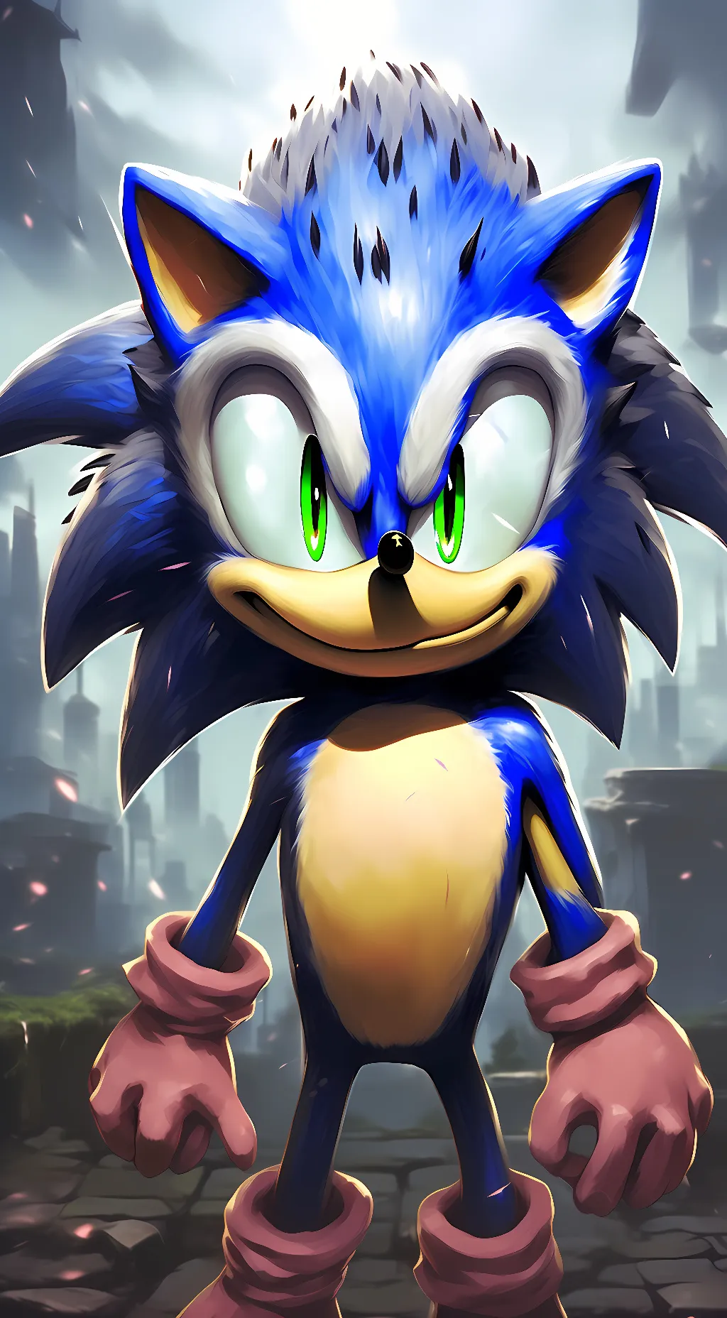ai character: Sonic.exe background