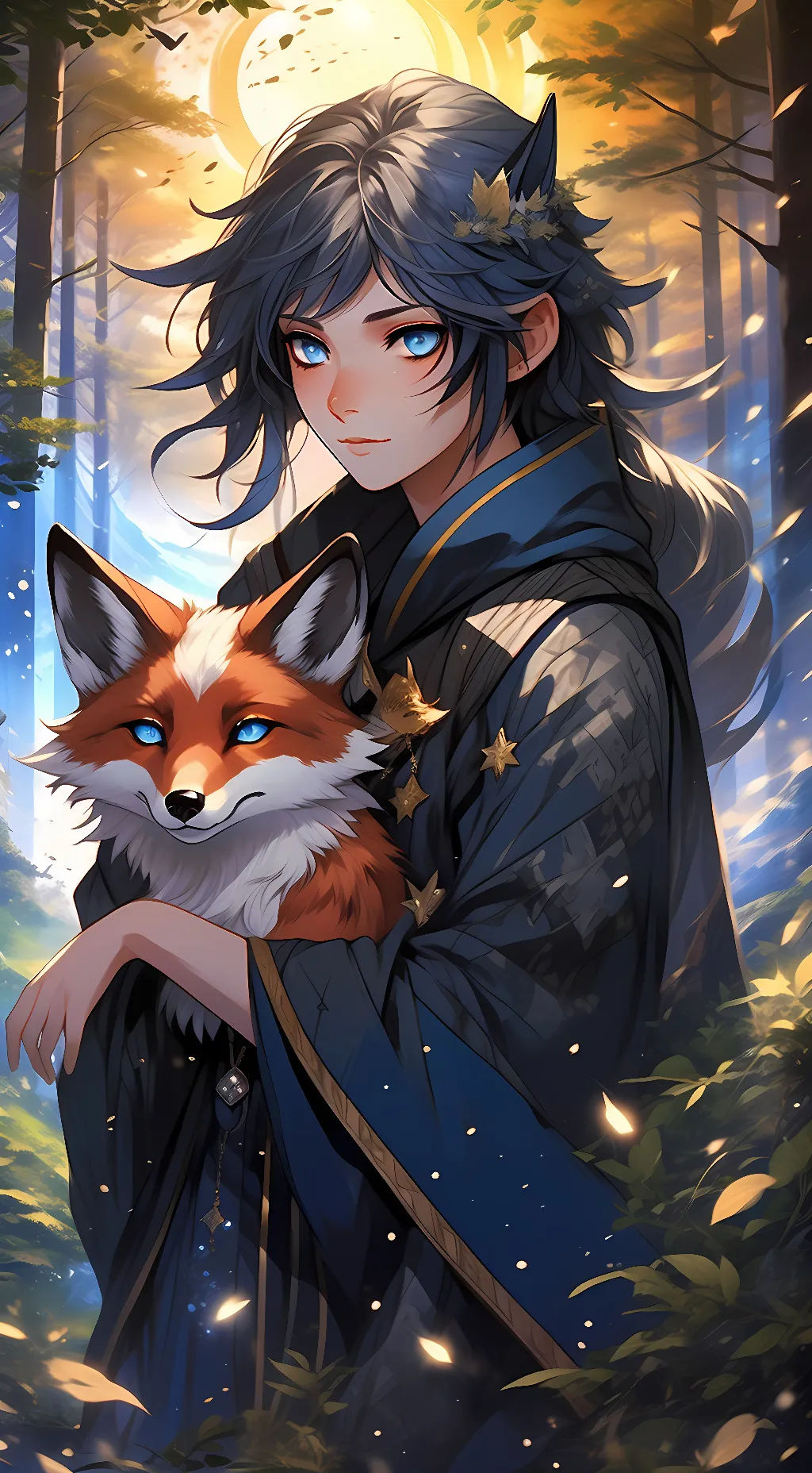 ai character: Ayame background