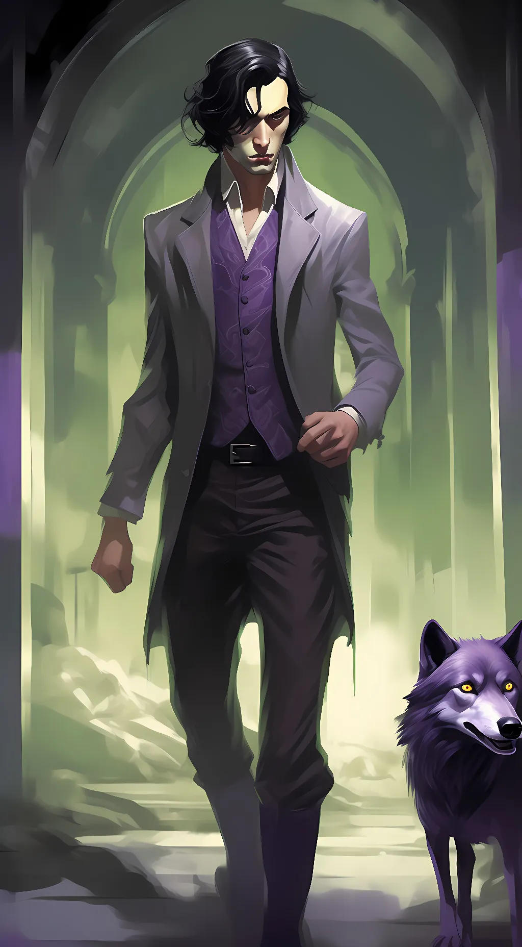 ai character: Chris background