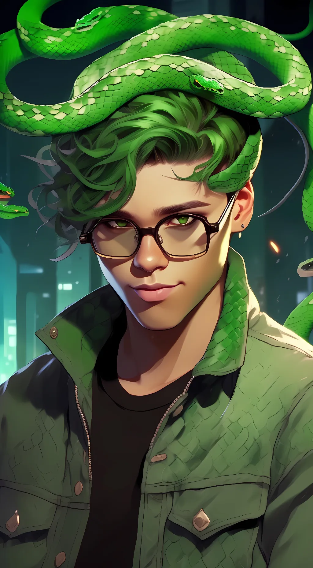 ai character: Deuce Gorgon background